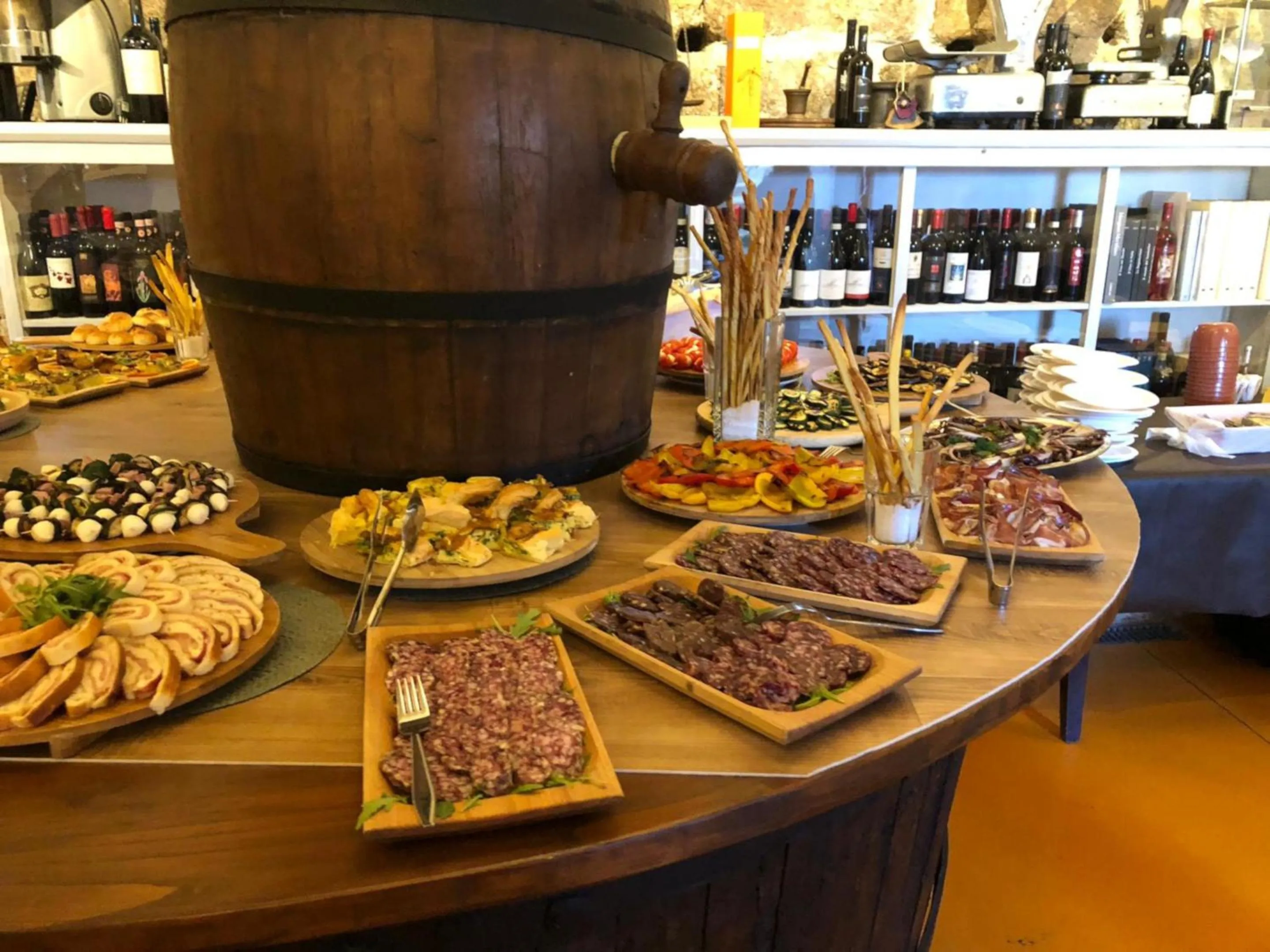 Food and drinks in Antico Borgo La Commenda