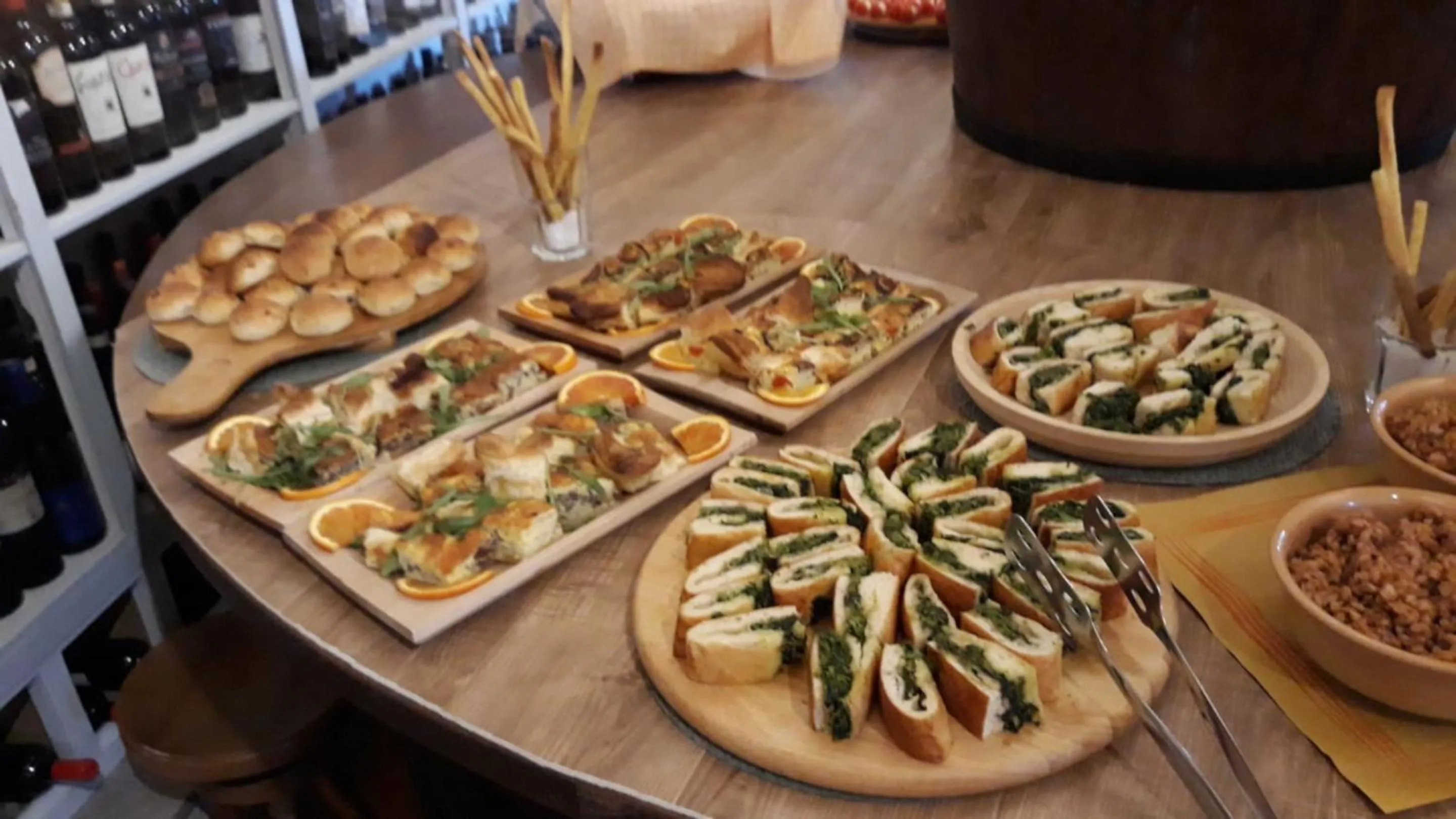 Food and drinks in Antico Borgo La Commenda