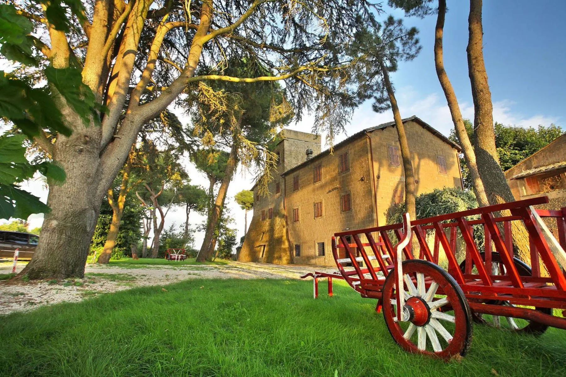 Garden in Antico Borgo La Commenda