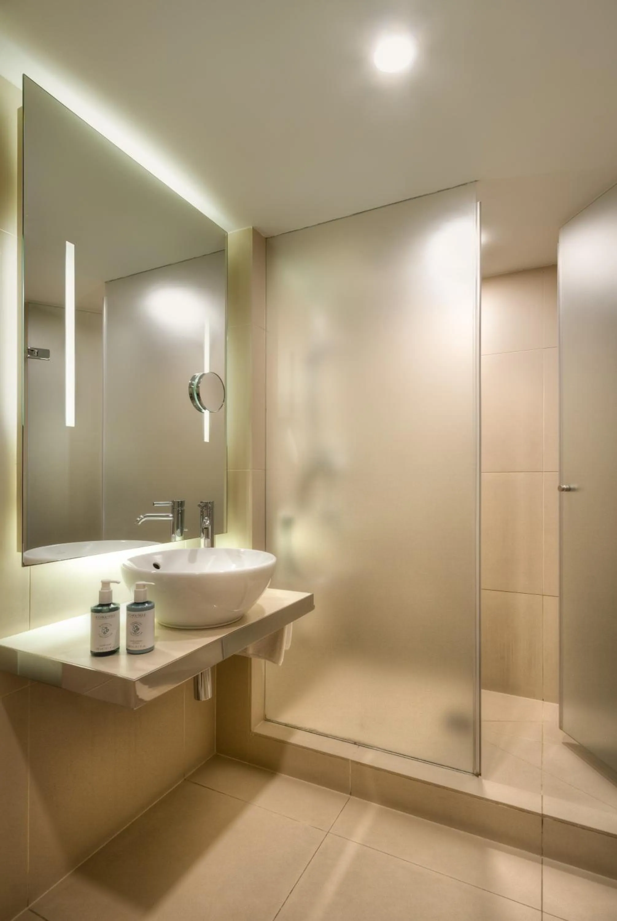 Shower in Three Storks