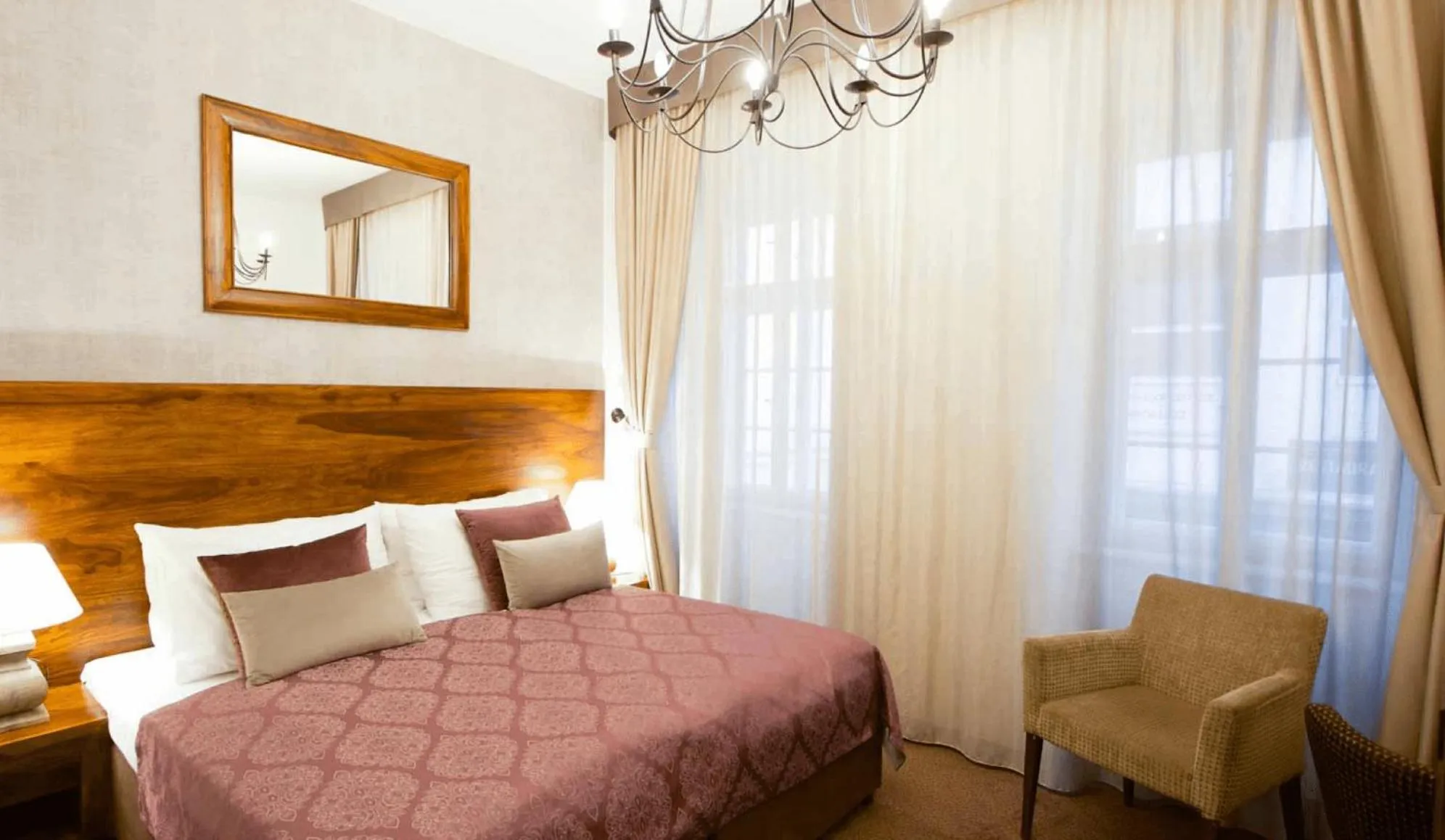 Bed in Hotel Residence Agnes