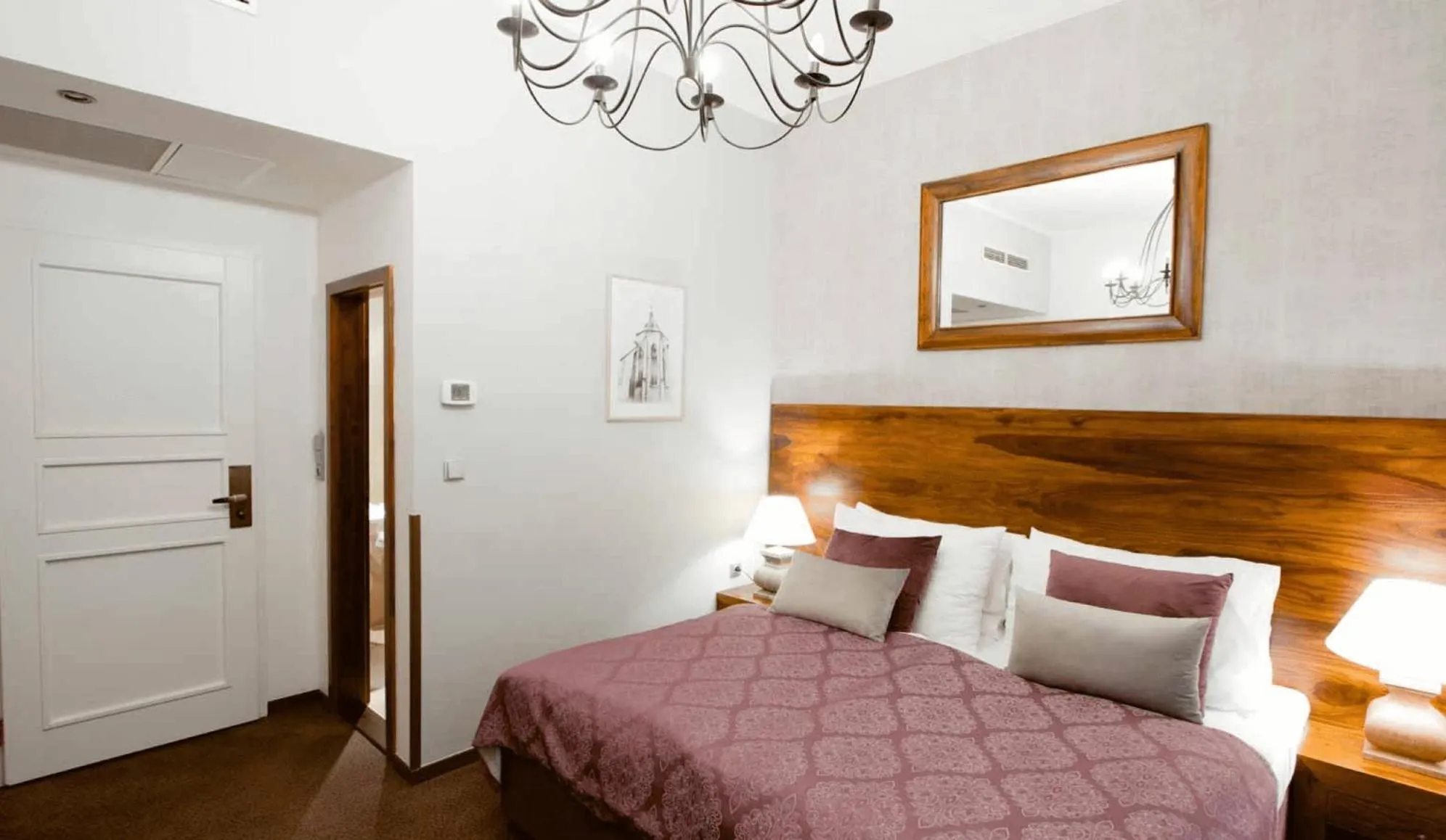 Bed in Hotel Residence Agnes