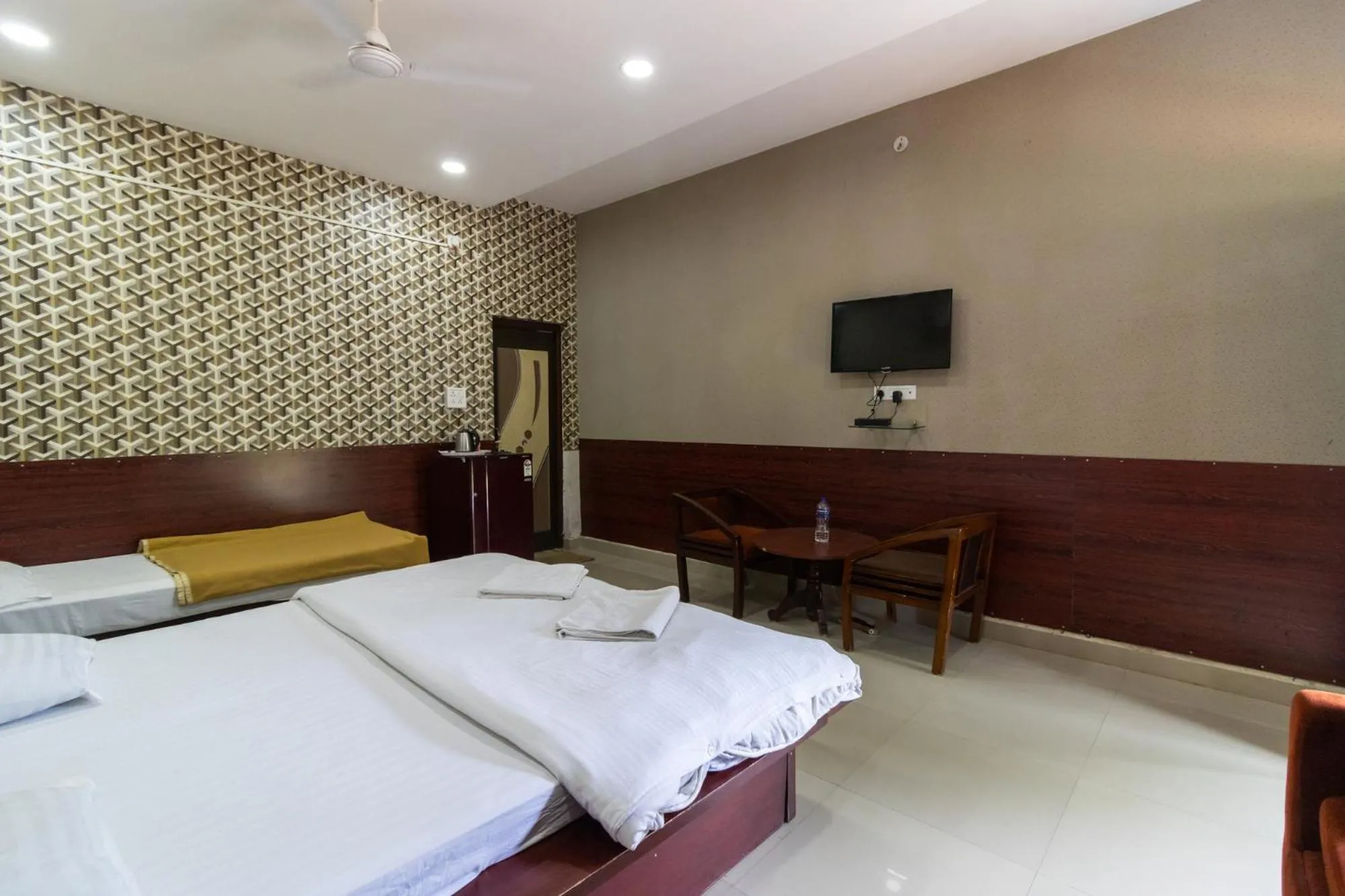 Bed in Vrindavan Gopala Resort