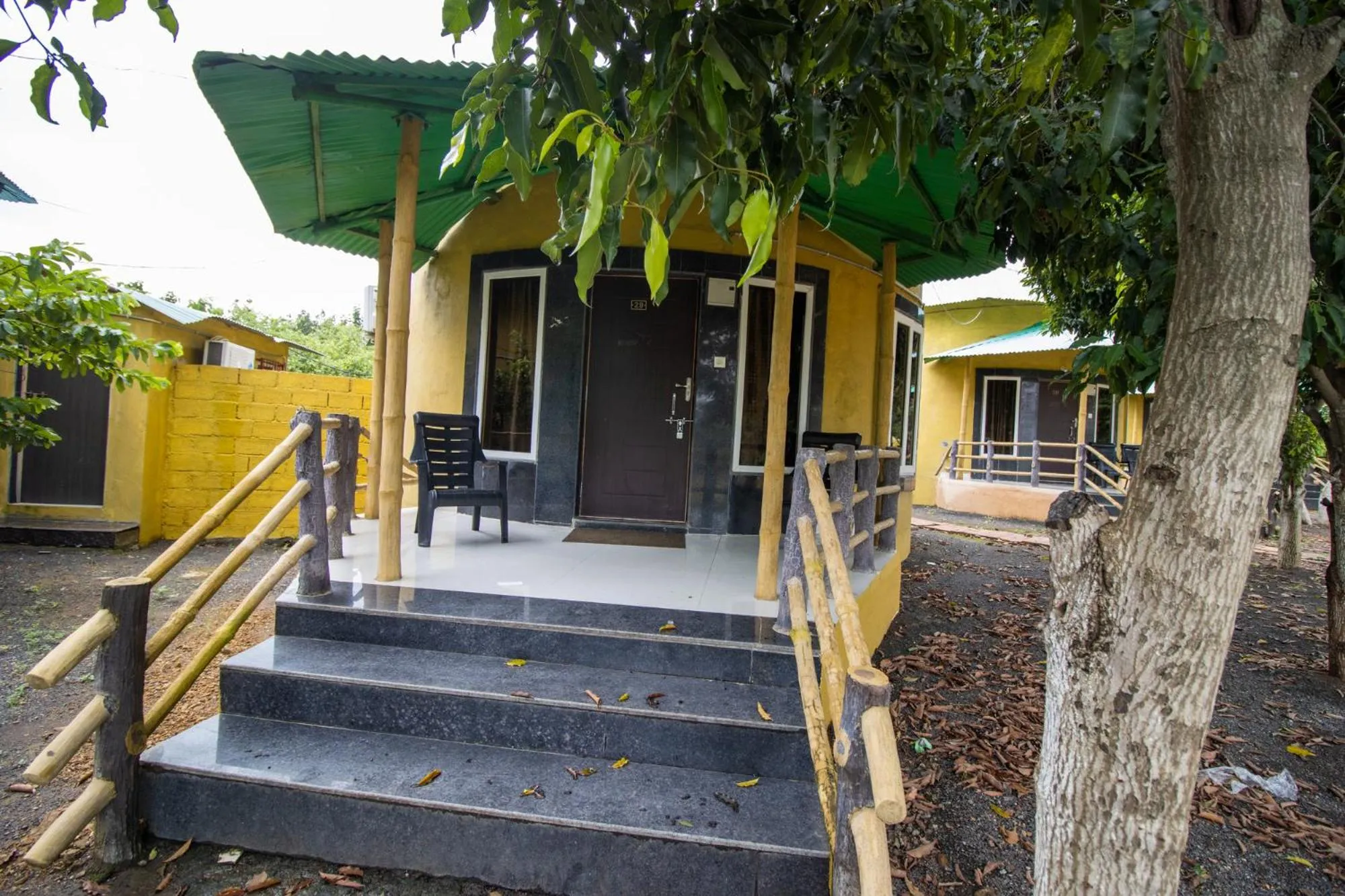 Facade/entrance in Vrindavan Gopala Resort