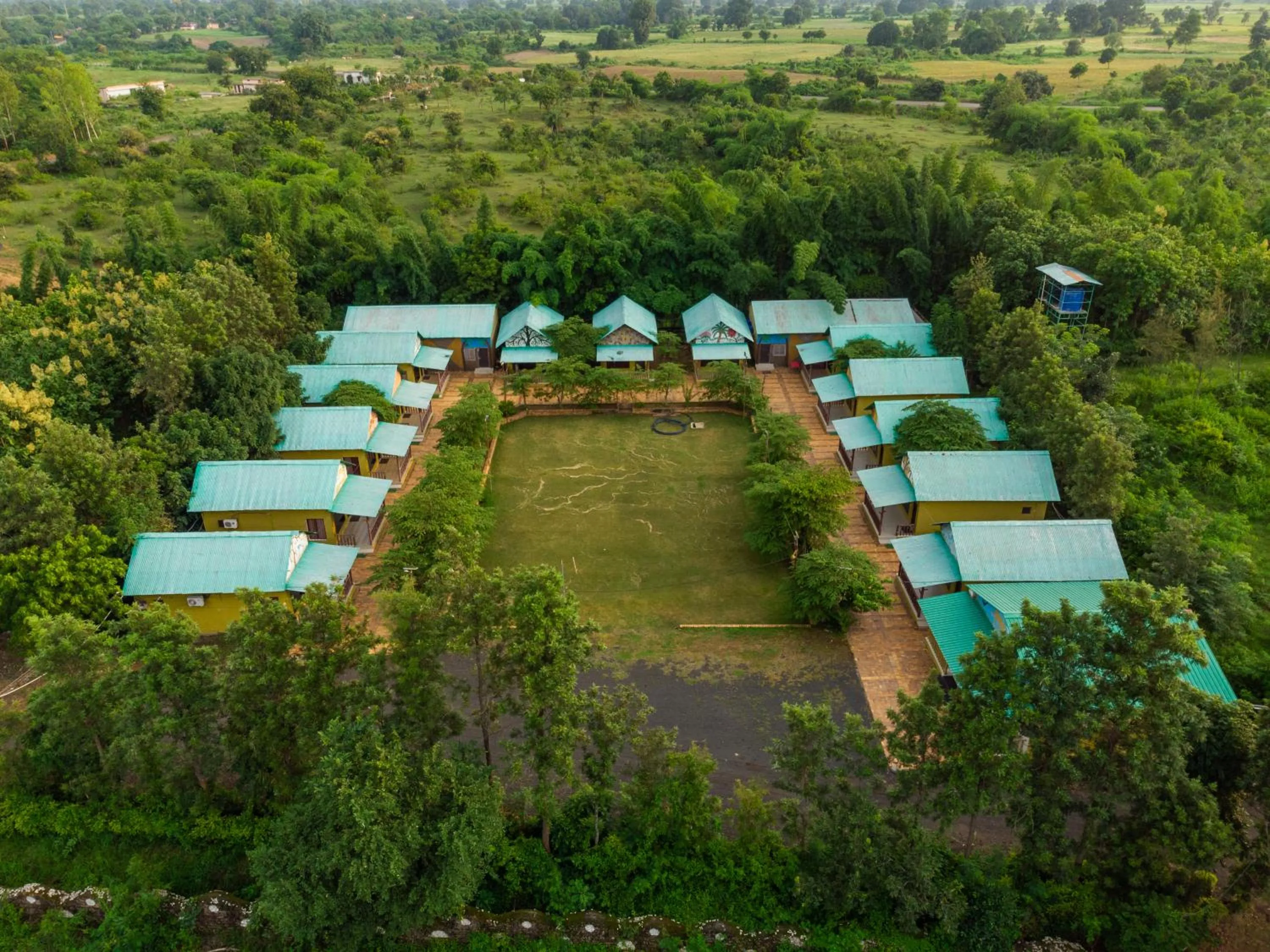 Property building in Vrindavan Gopala Resort