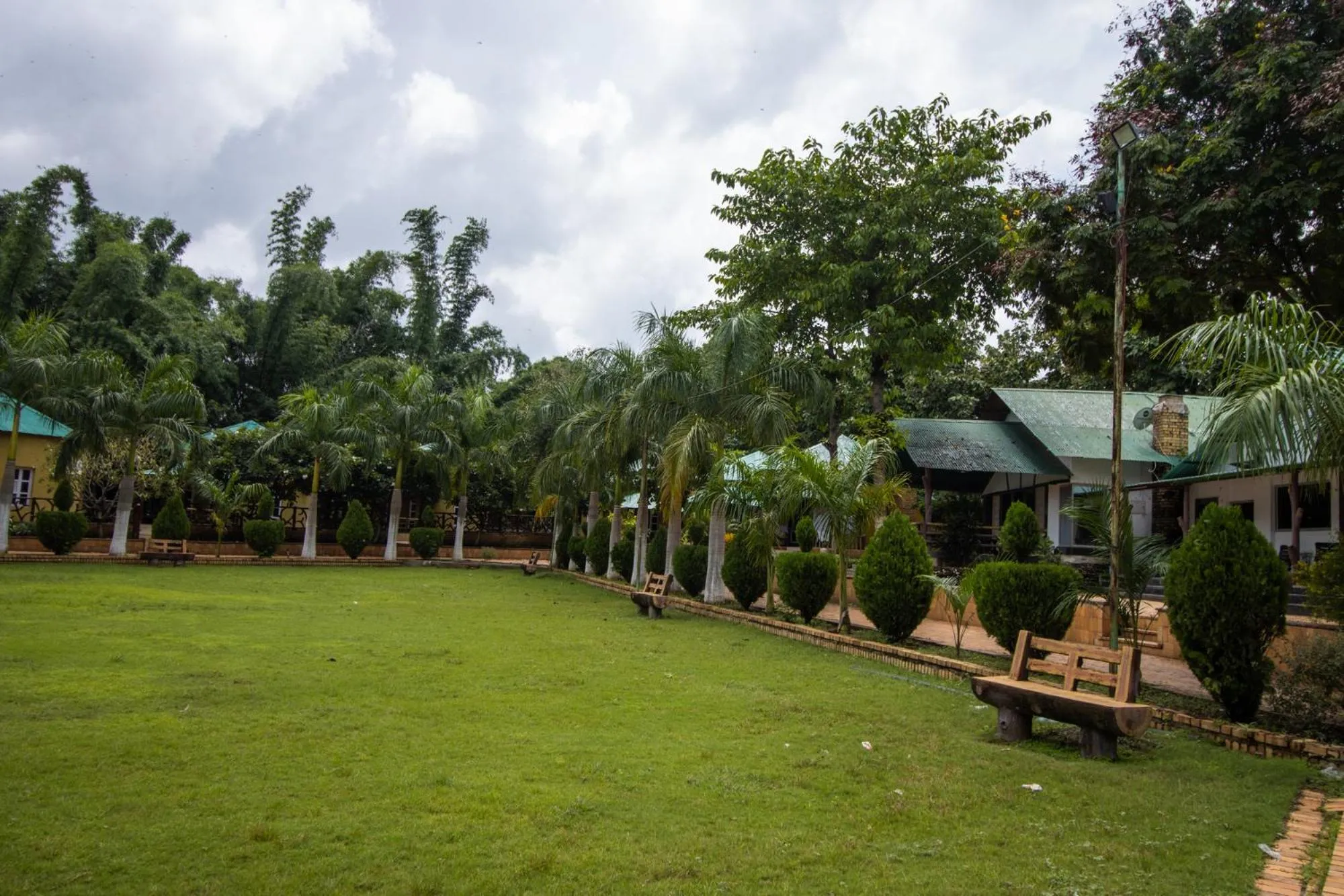 Garden in Vrindavan Gopala Resort