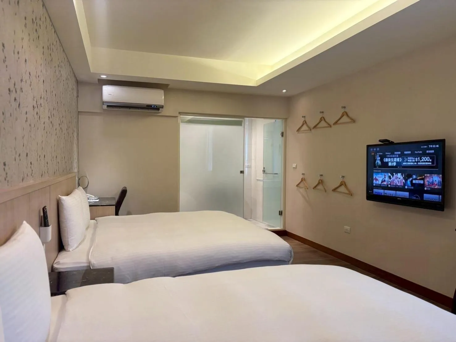 Bed in Tc慢旅花蓮館-近東大門夜市市中心