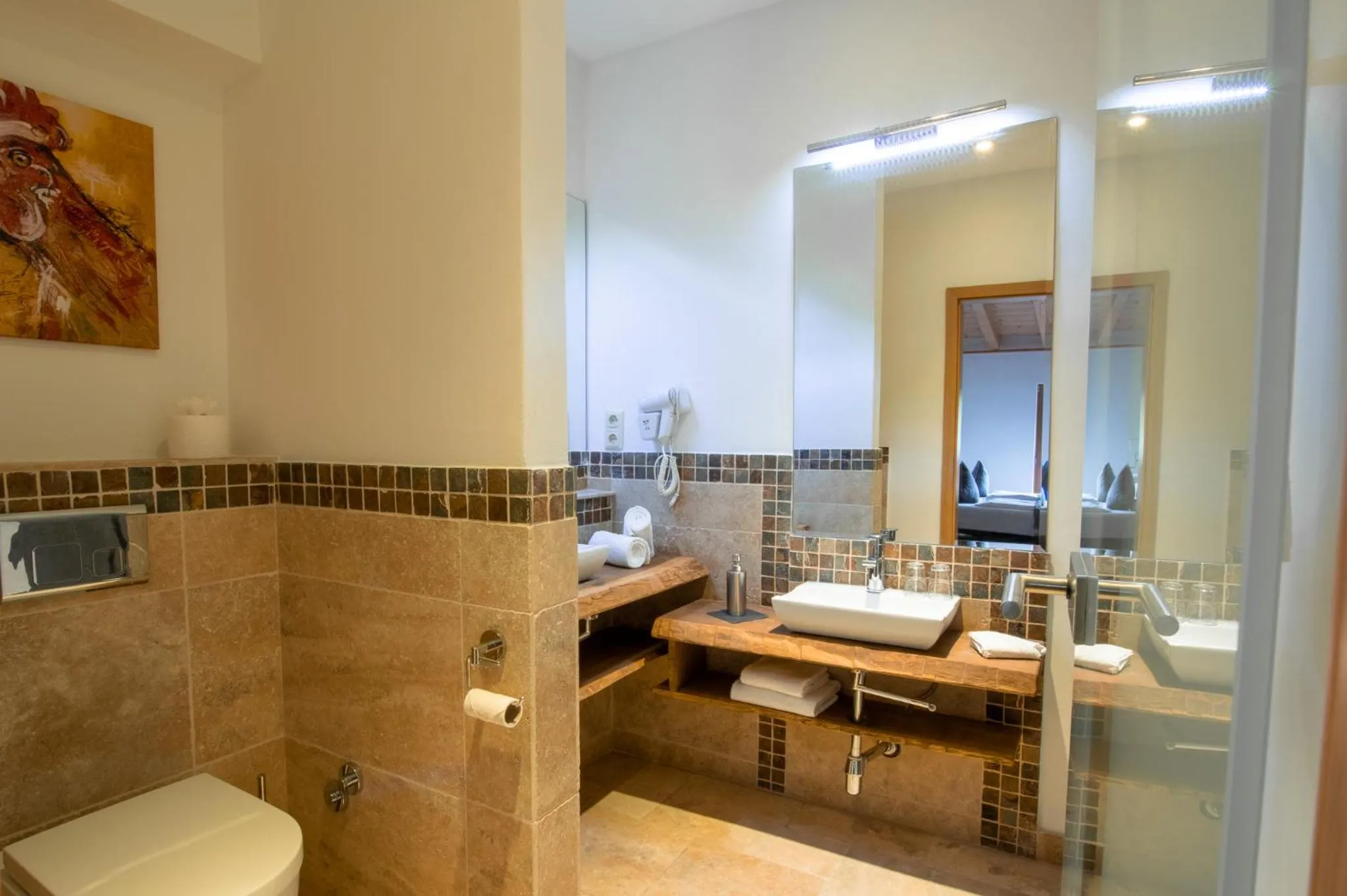 Bathroom in Monte Vita Tirol - Apartments