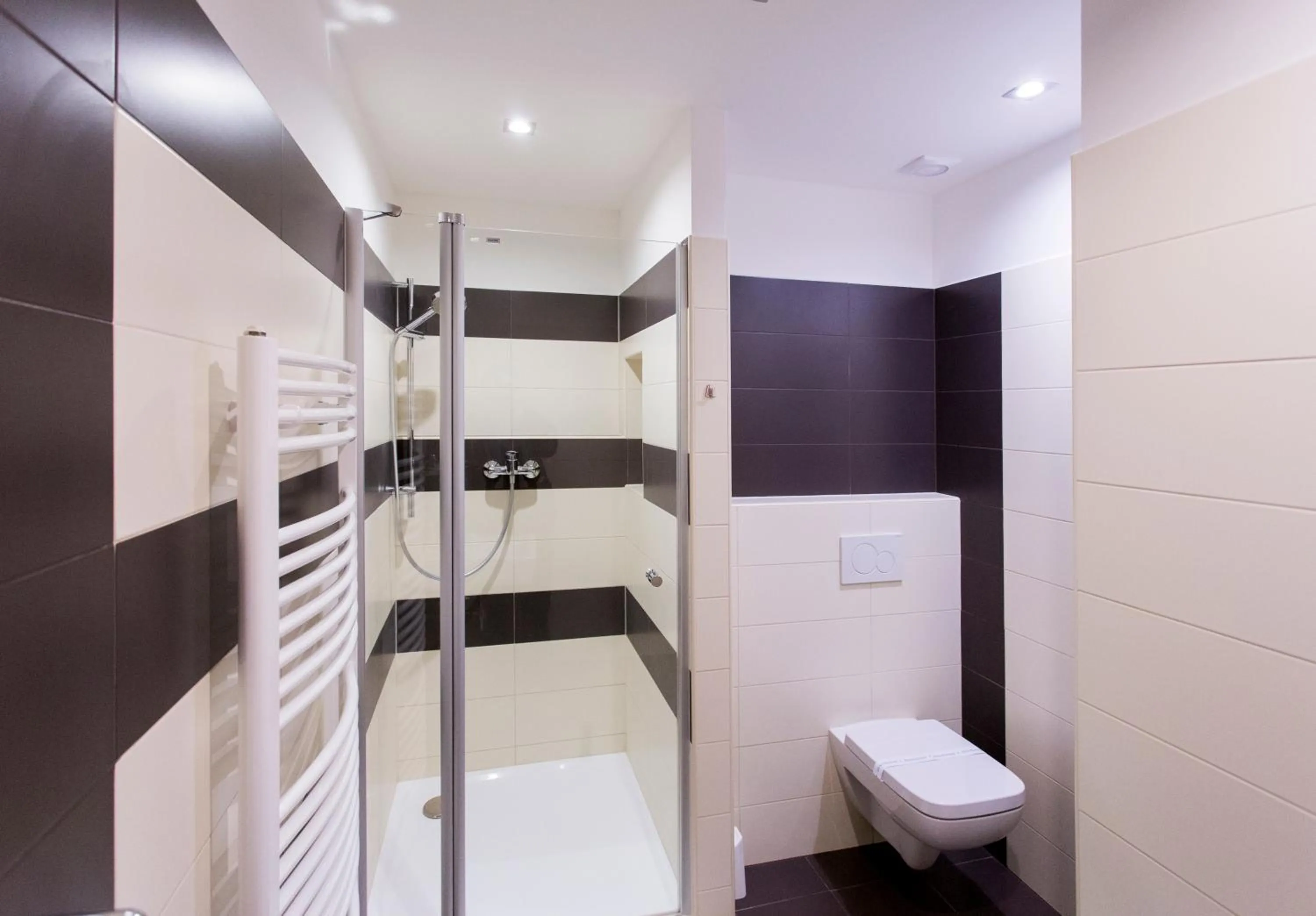 Shower in Hotel Gól garni
