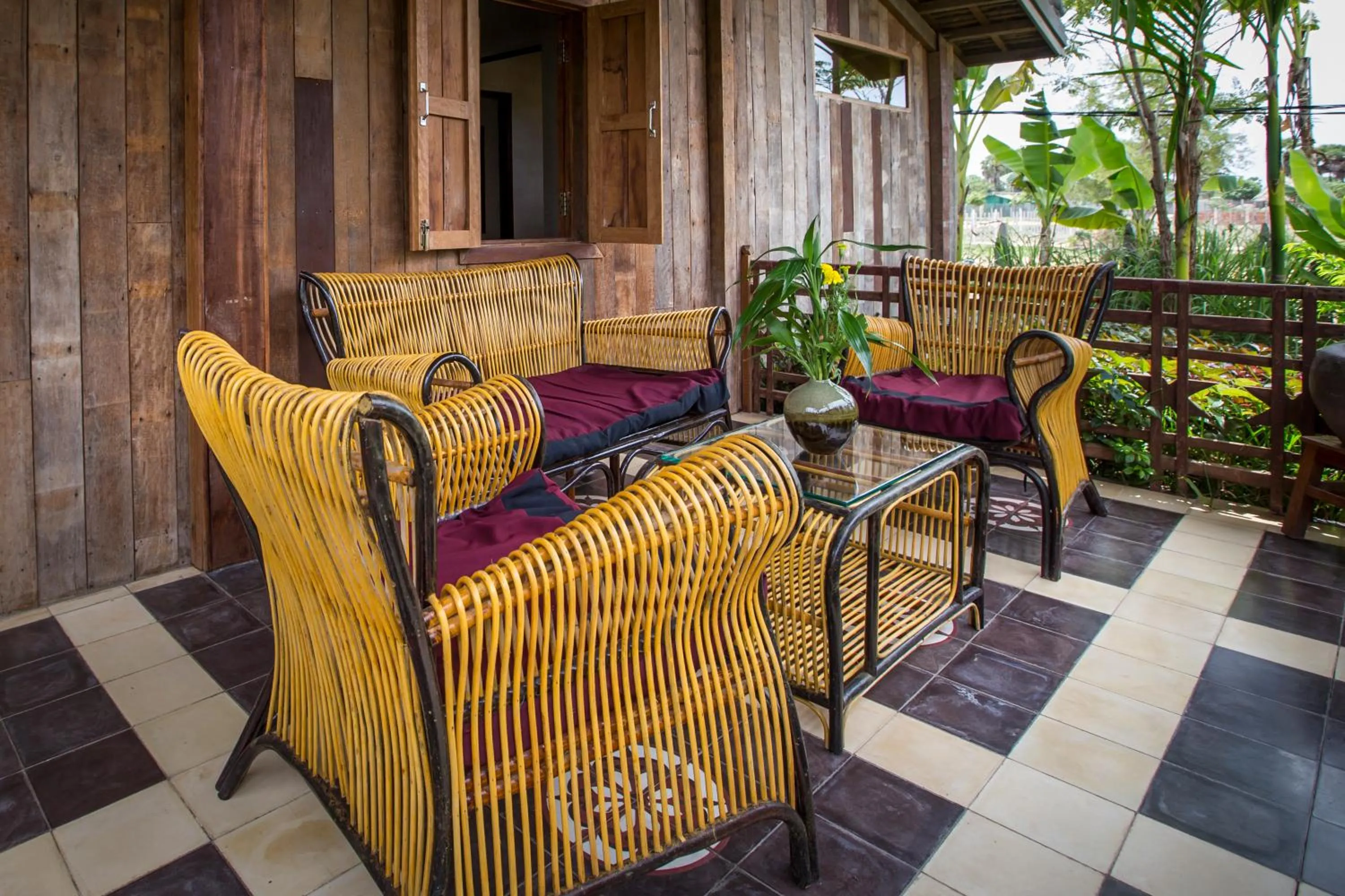Decorative detail in Angkor Rural Boutique Resort