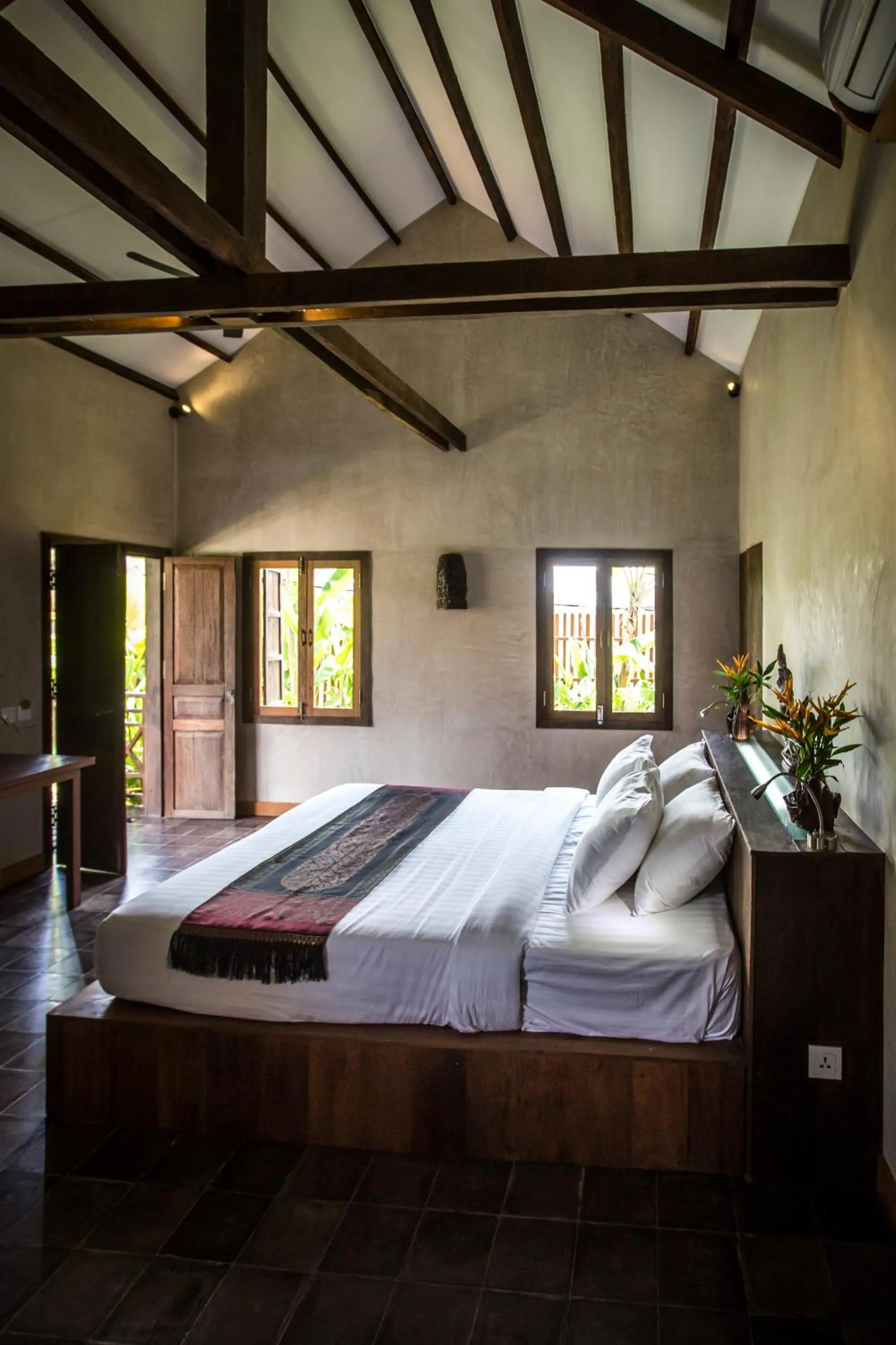Bed in Angkor Rural Boutique Resort