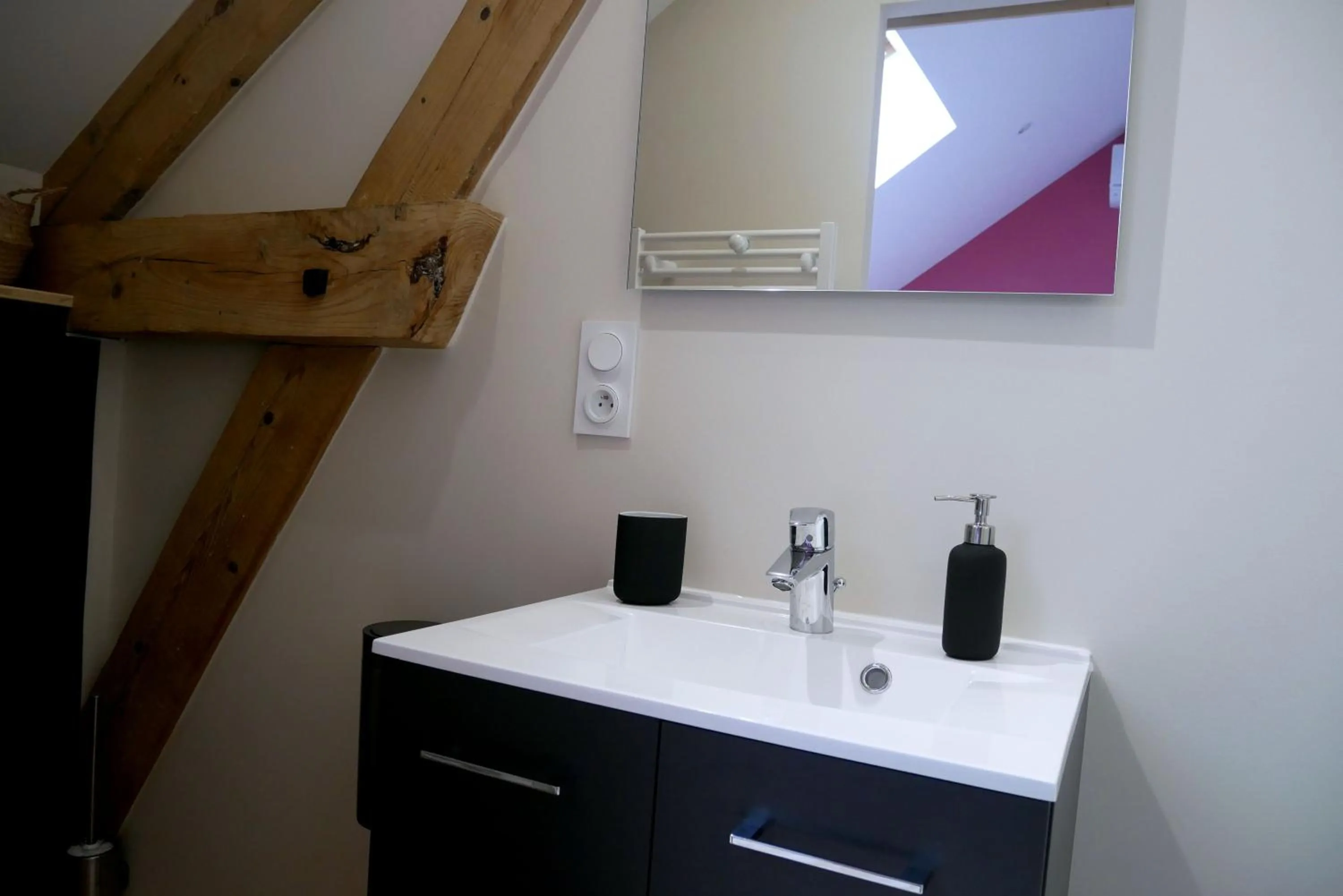 Bathroom in chambre d hôte La Grange