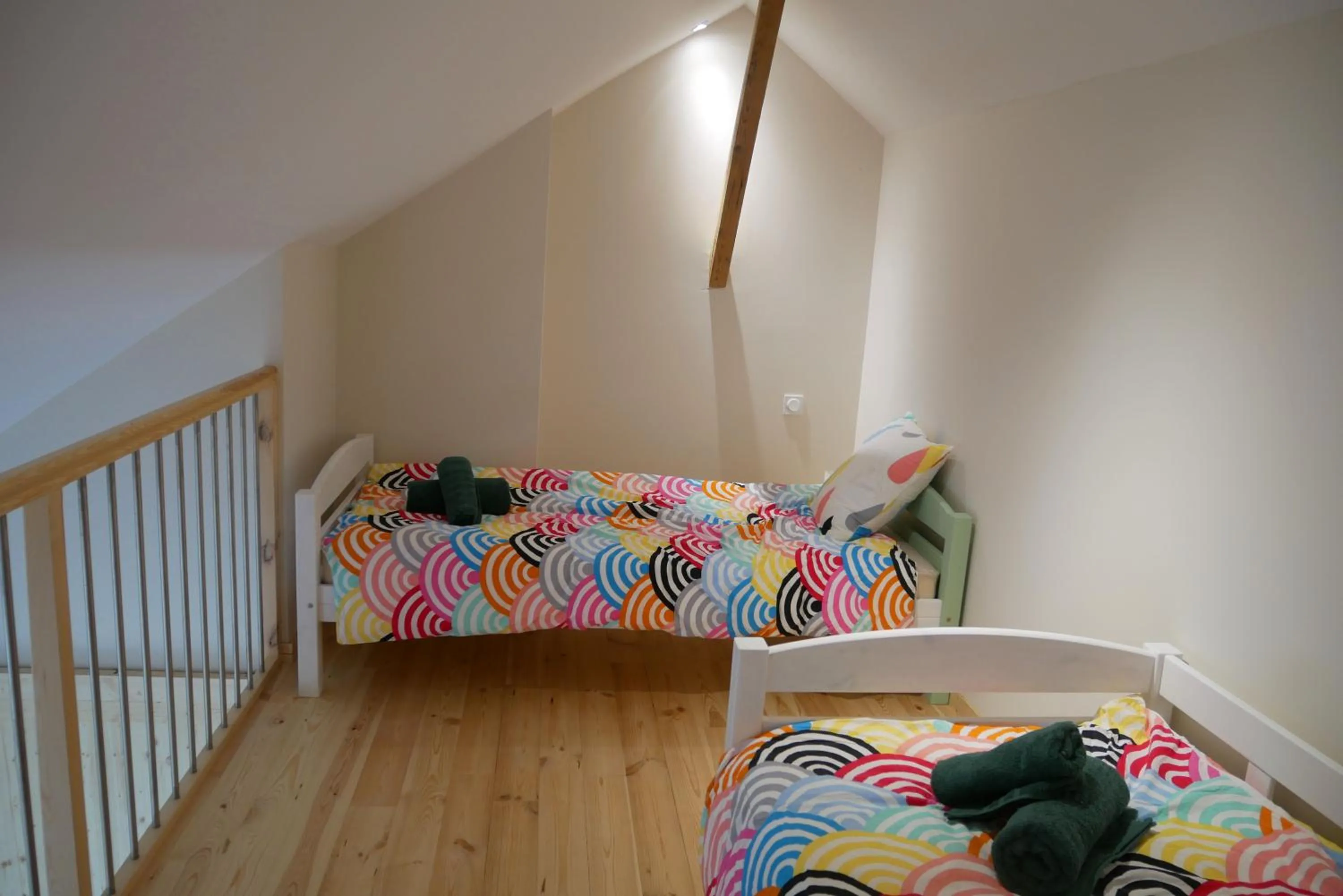 Photo of the whole room, Bed in chambre d hôte La Grange