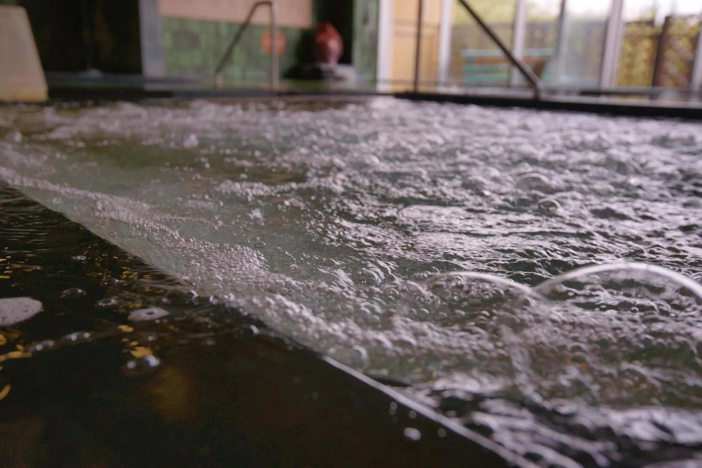 Hot Spring Bath in Hotel Kaminoyu Onsen