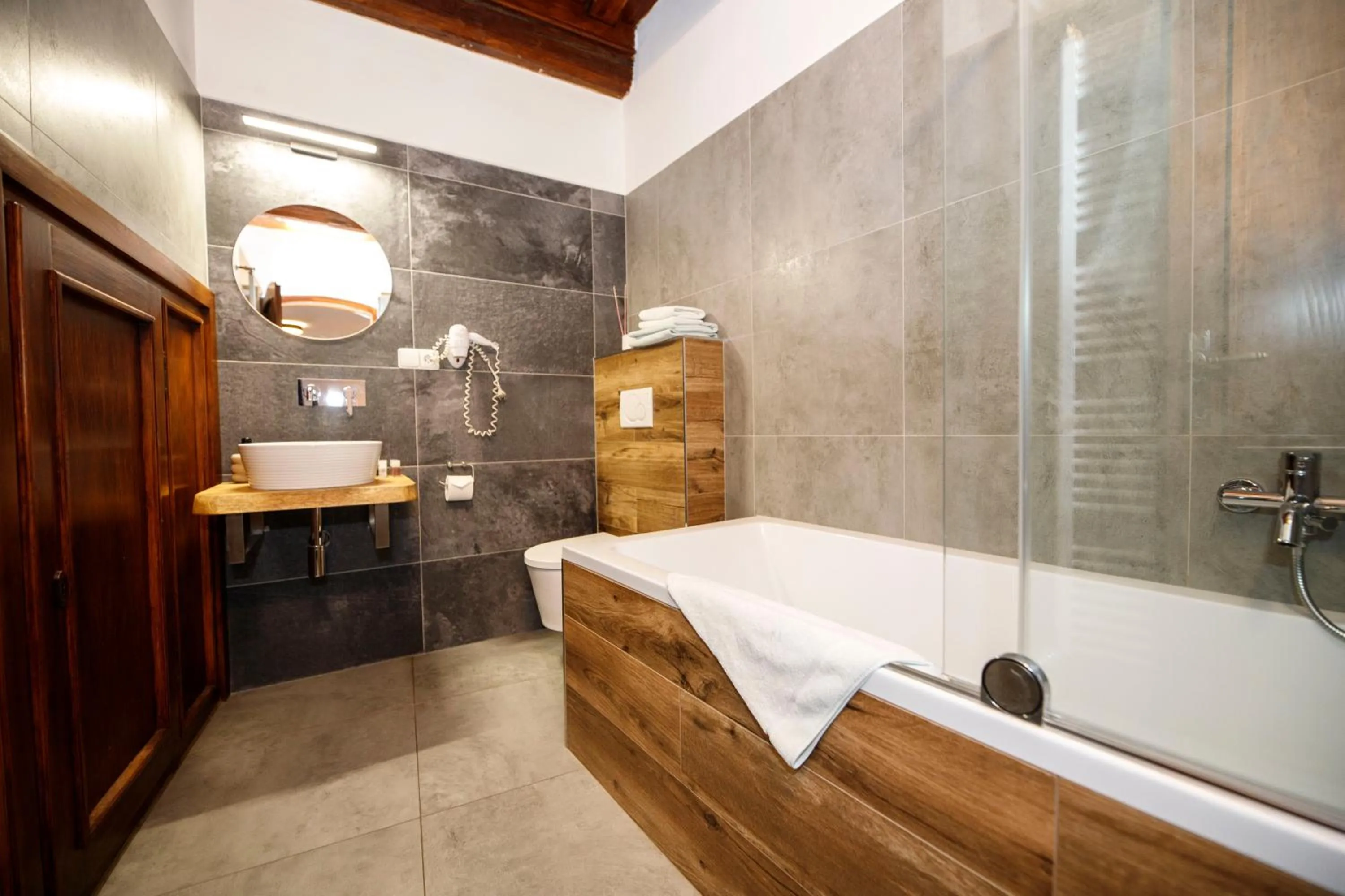 Bathroom in Hotel Svambersky dum