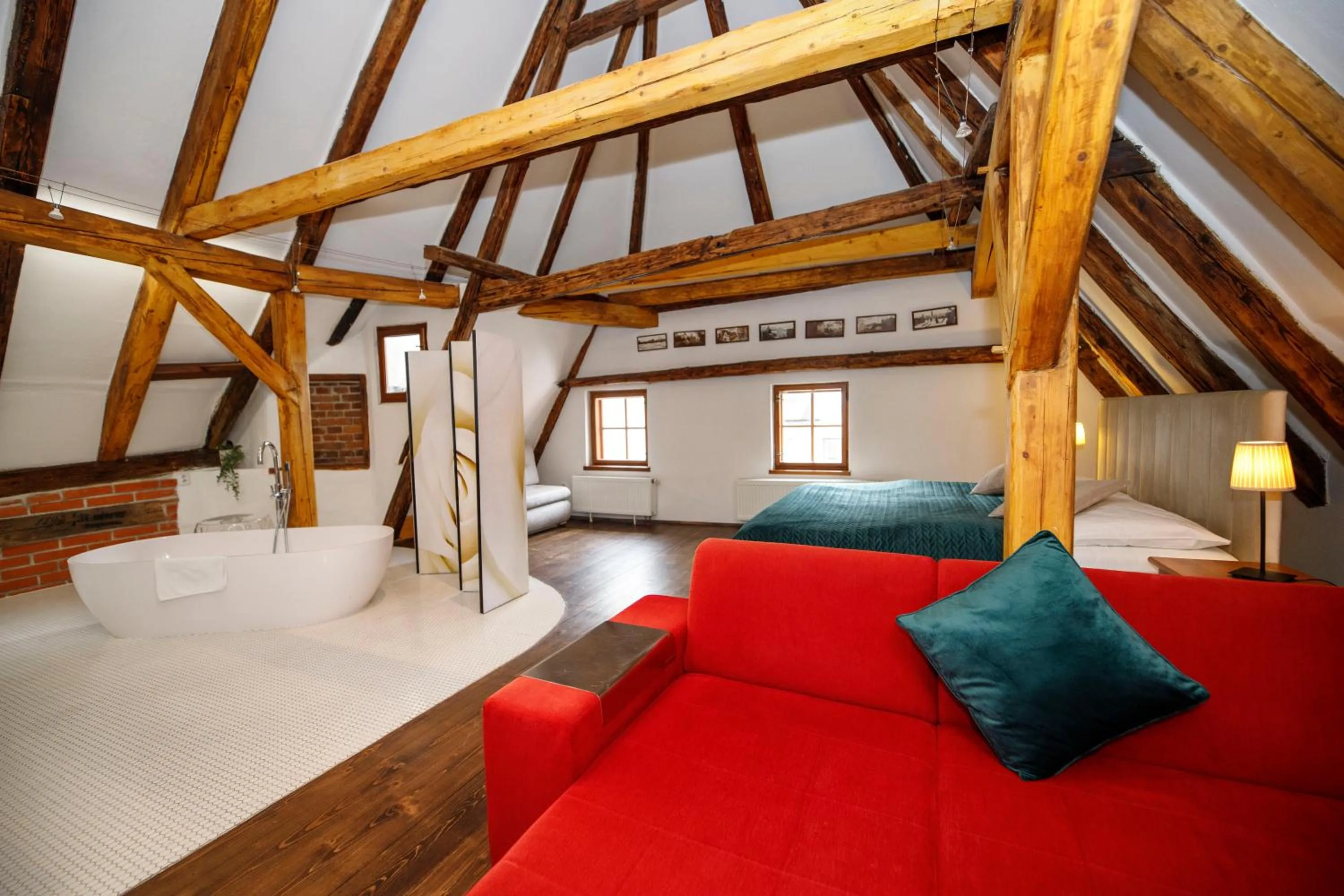 Bed in Hotel Svambersky dum