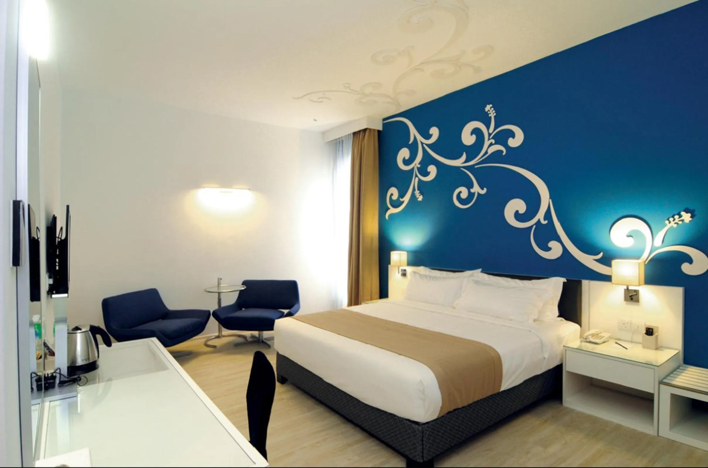 Bedroom, Bed in Kings Green Hotel City Centre Melaka