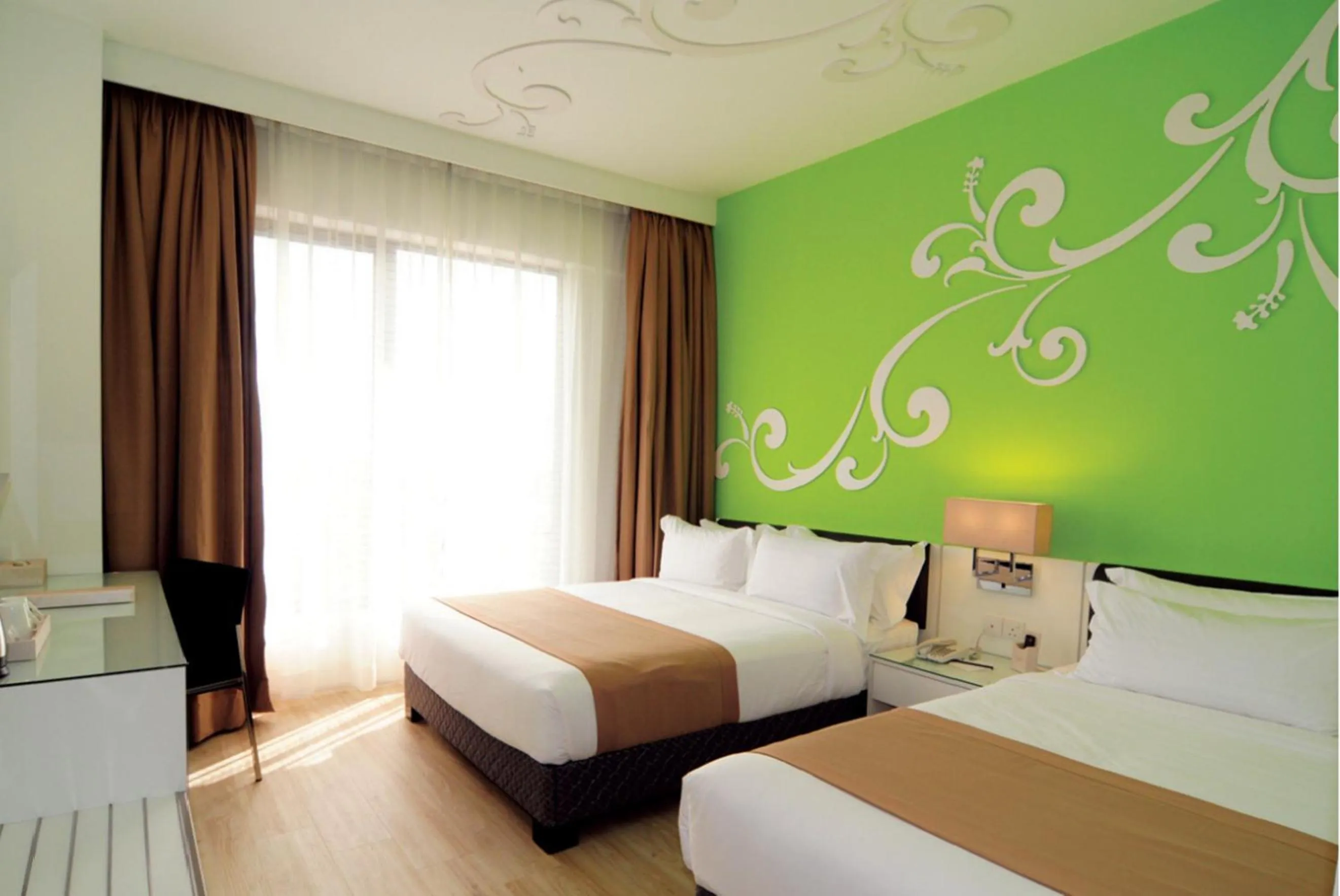 Bedroom, Bed in Kings Green Hotel City Centre Melaka