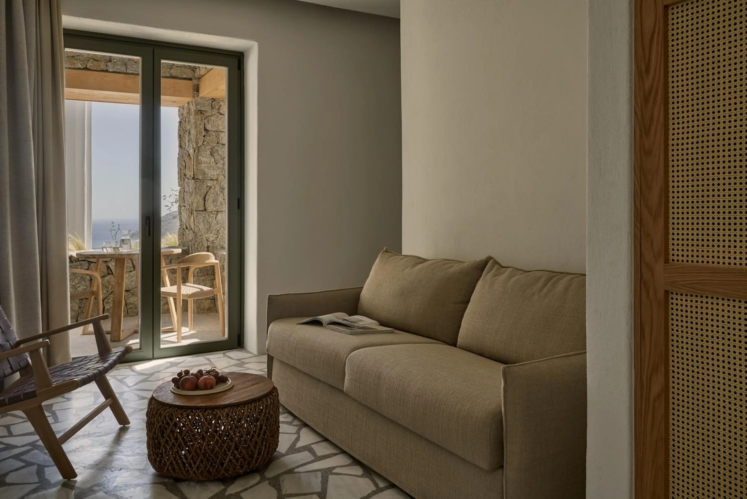 Living room in Archipelagos All Suites