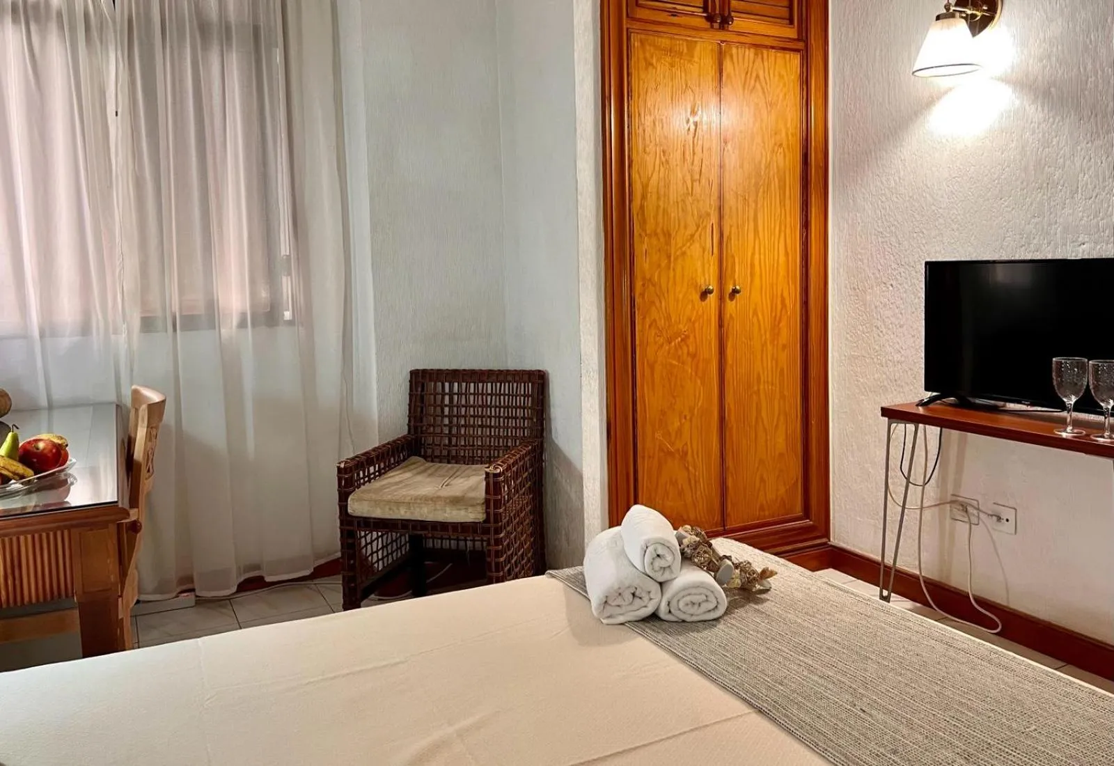 Decorative detail, Bed in Hotel Atlántico Centro