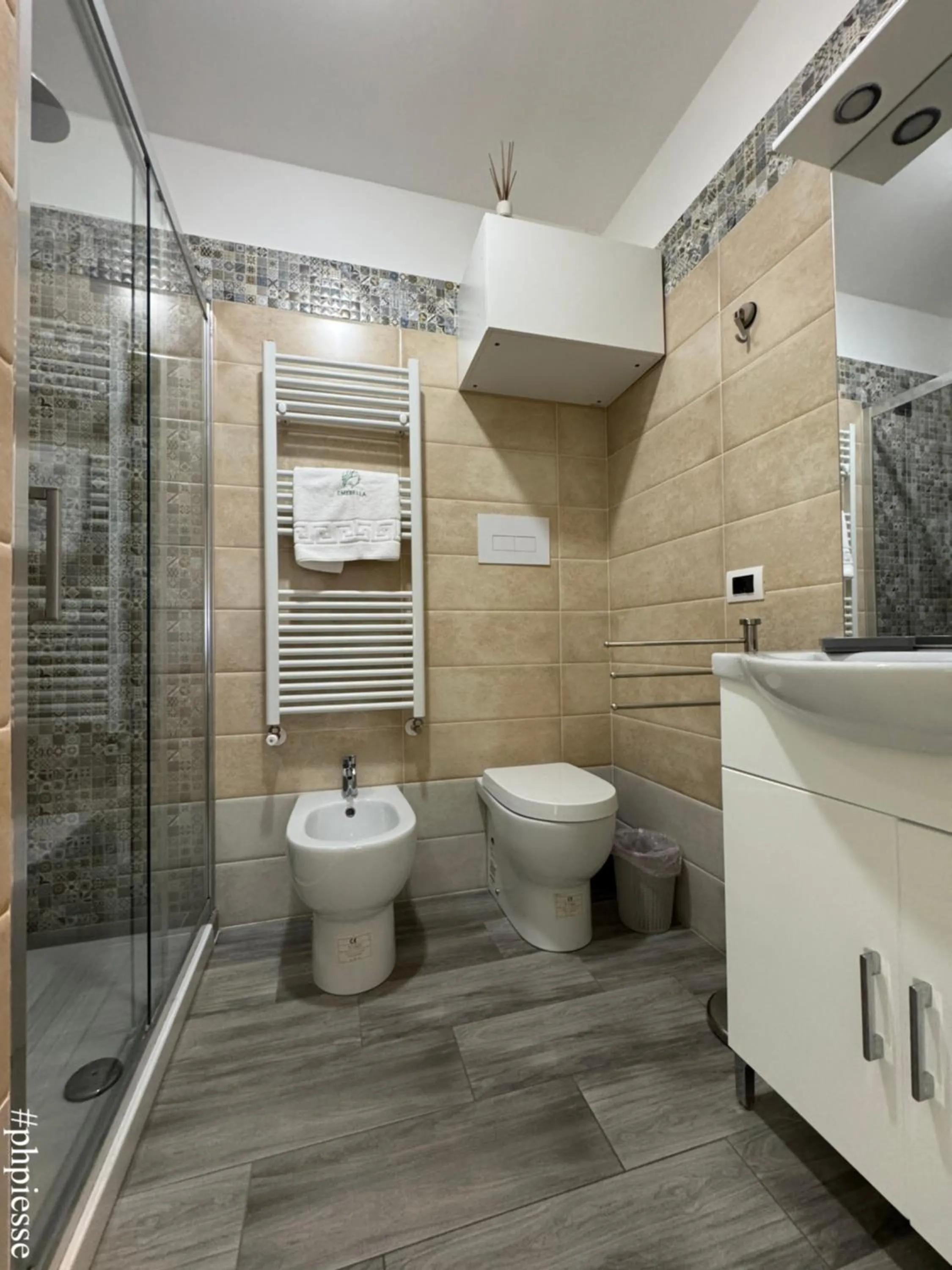 Bathroom in Emerella Luxury Suites-Siderno Lungomare