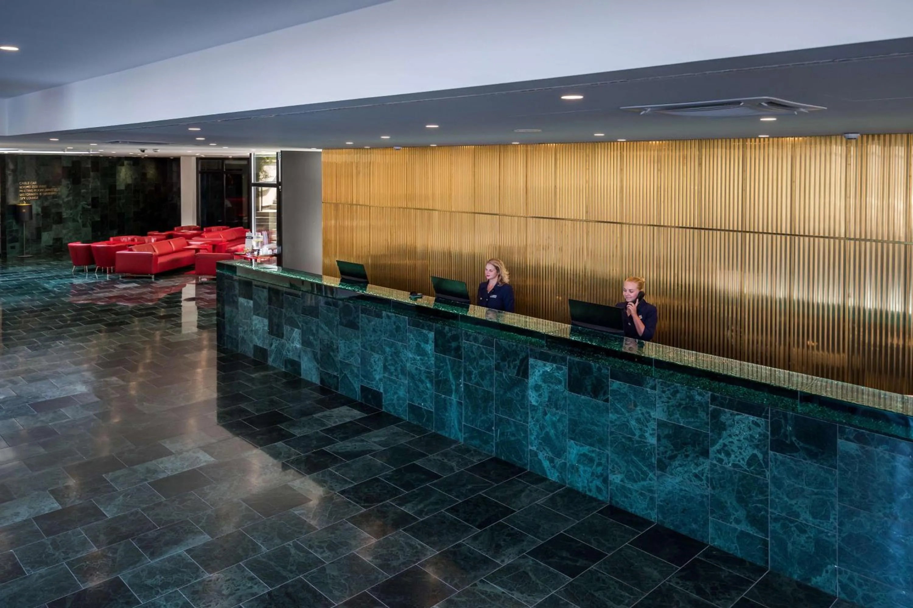 Lobby or reception in NH Prague City