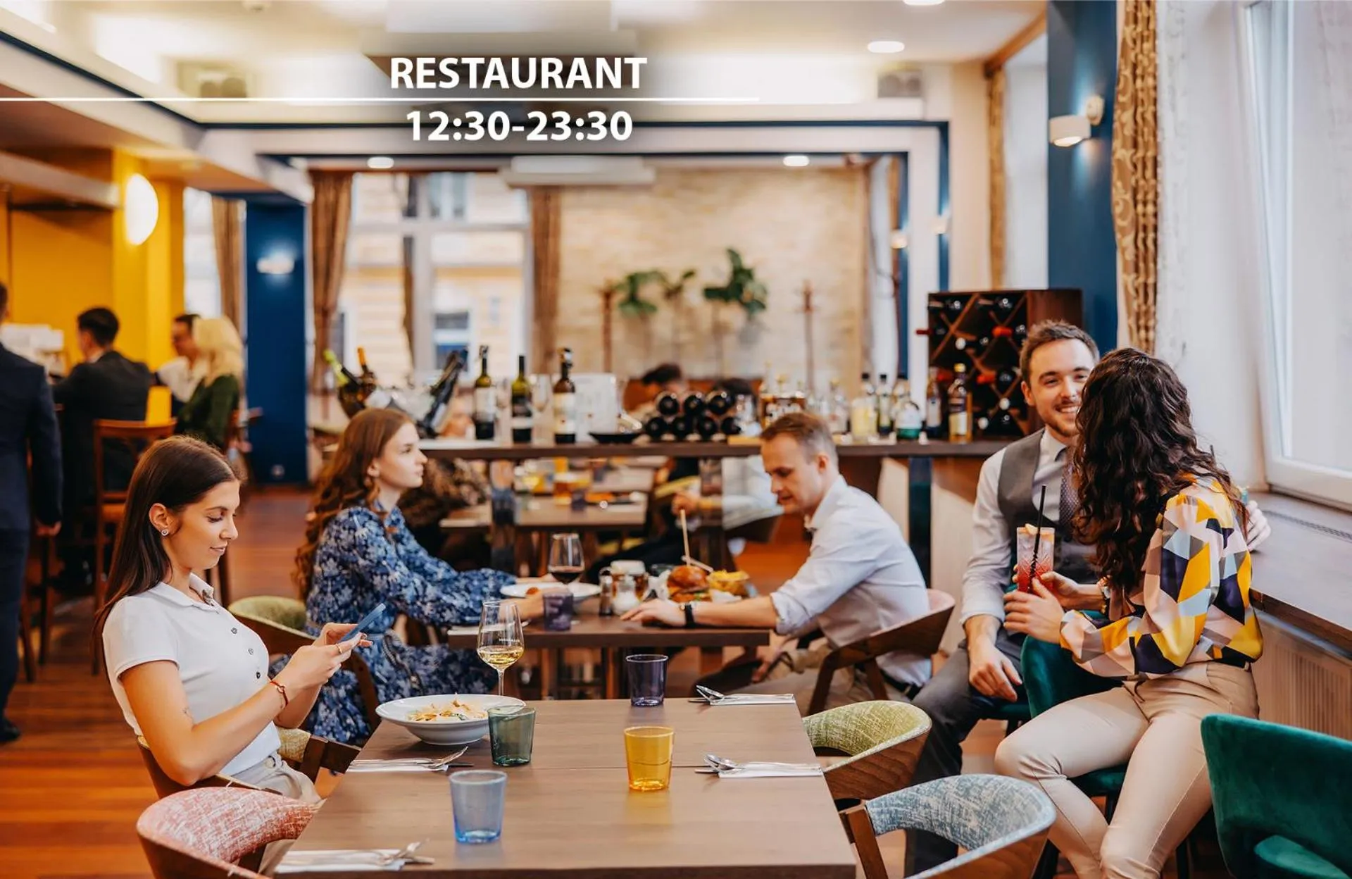 Restaurant/places to eat in COLORFACTORY SPA Hotel - Czech Leading Hotels