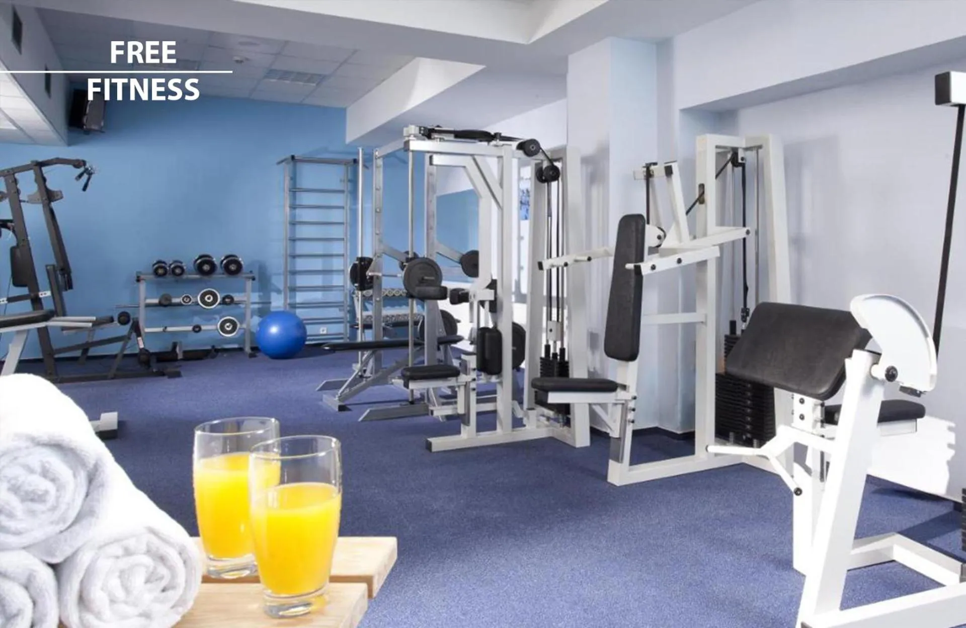 Fitness centre/facilities in COLORFACTORY SPA Hotel - Czech Leading Hotels