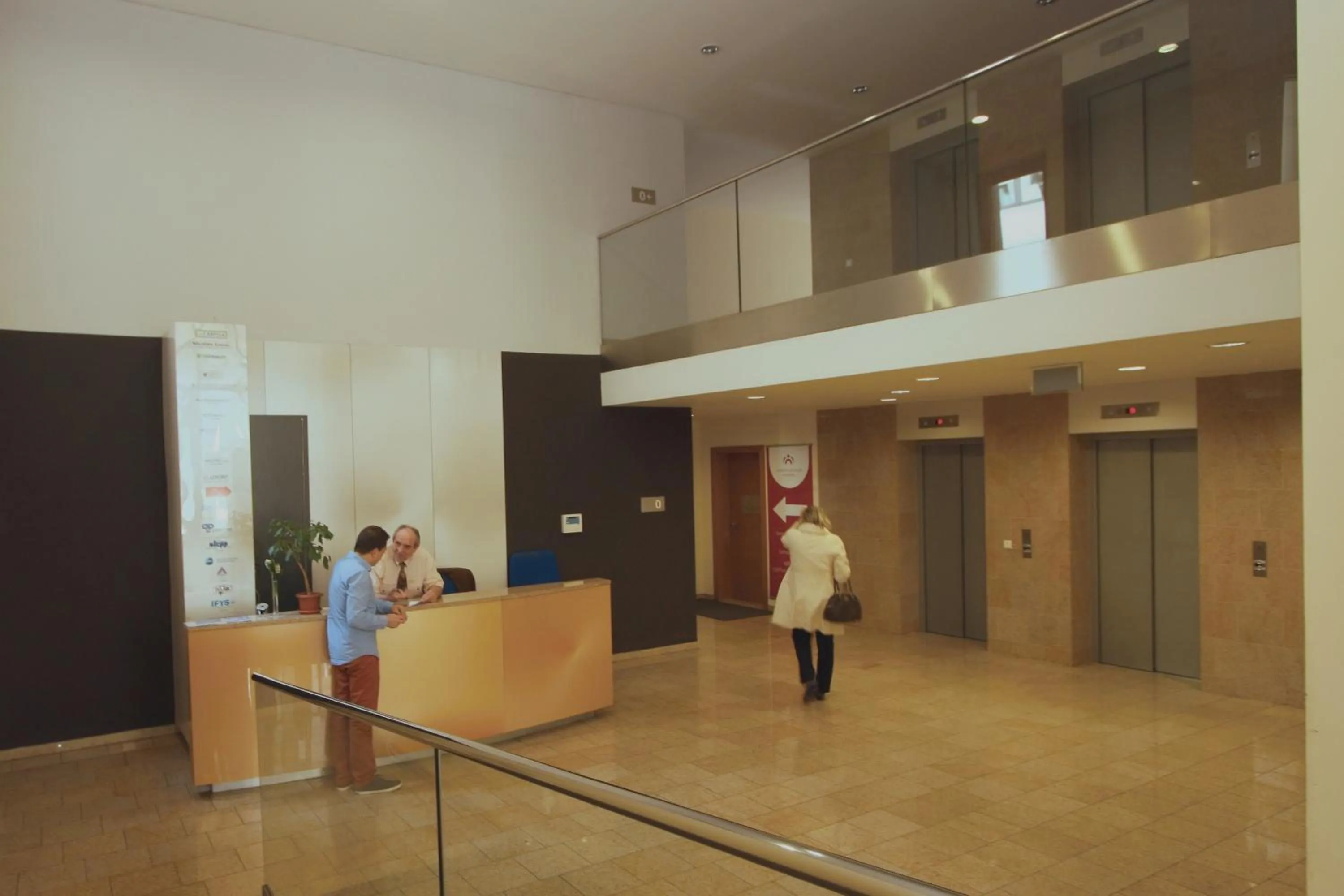 Lobby or reception in Aparthotel Angel