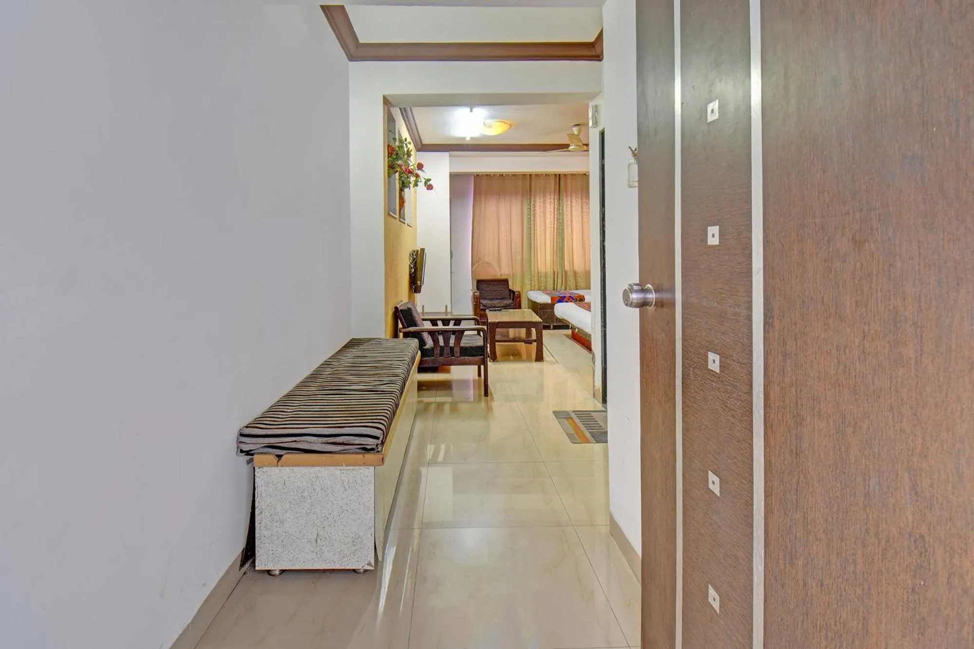 Bed in FabHotel Ajinkya Executive