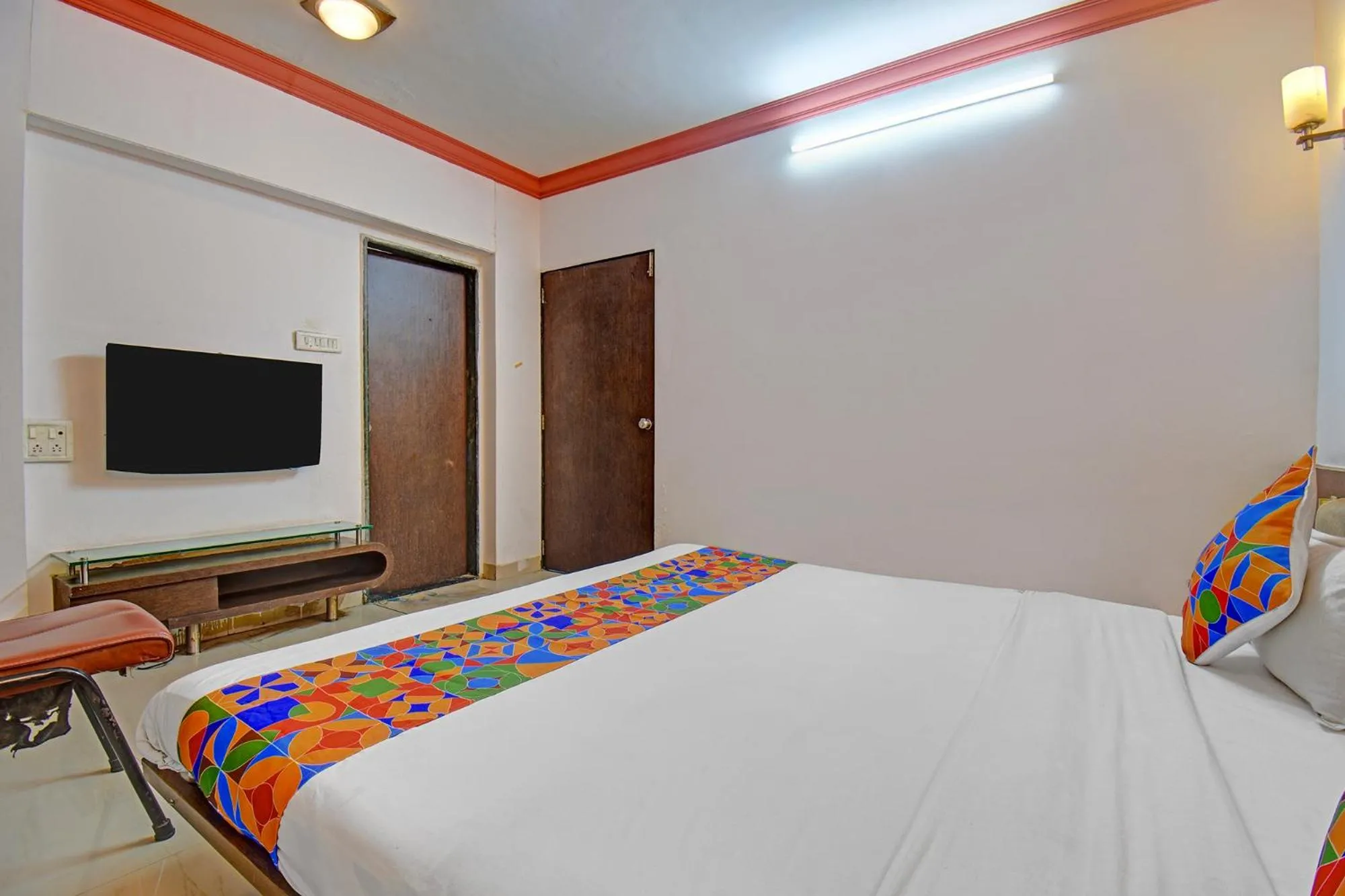 Bed in FabHotel Ajinkya Executive