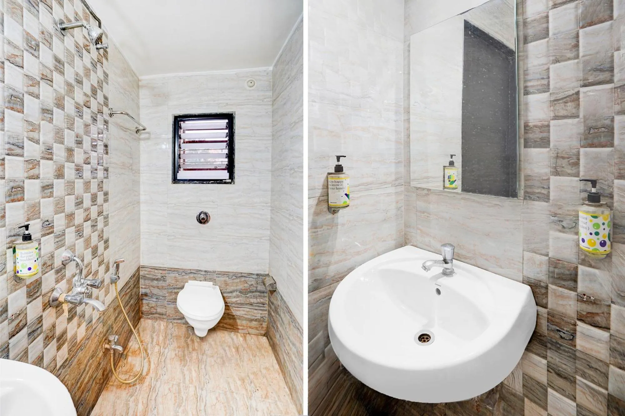 Bathroom in FabHotel Chetan Executive