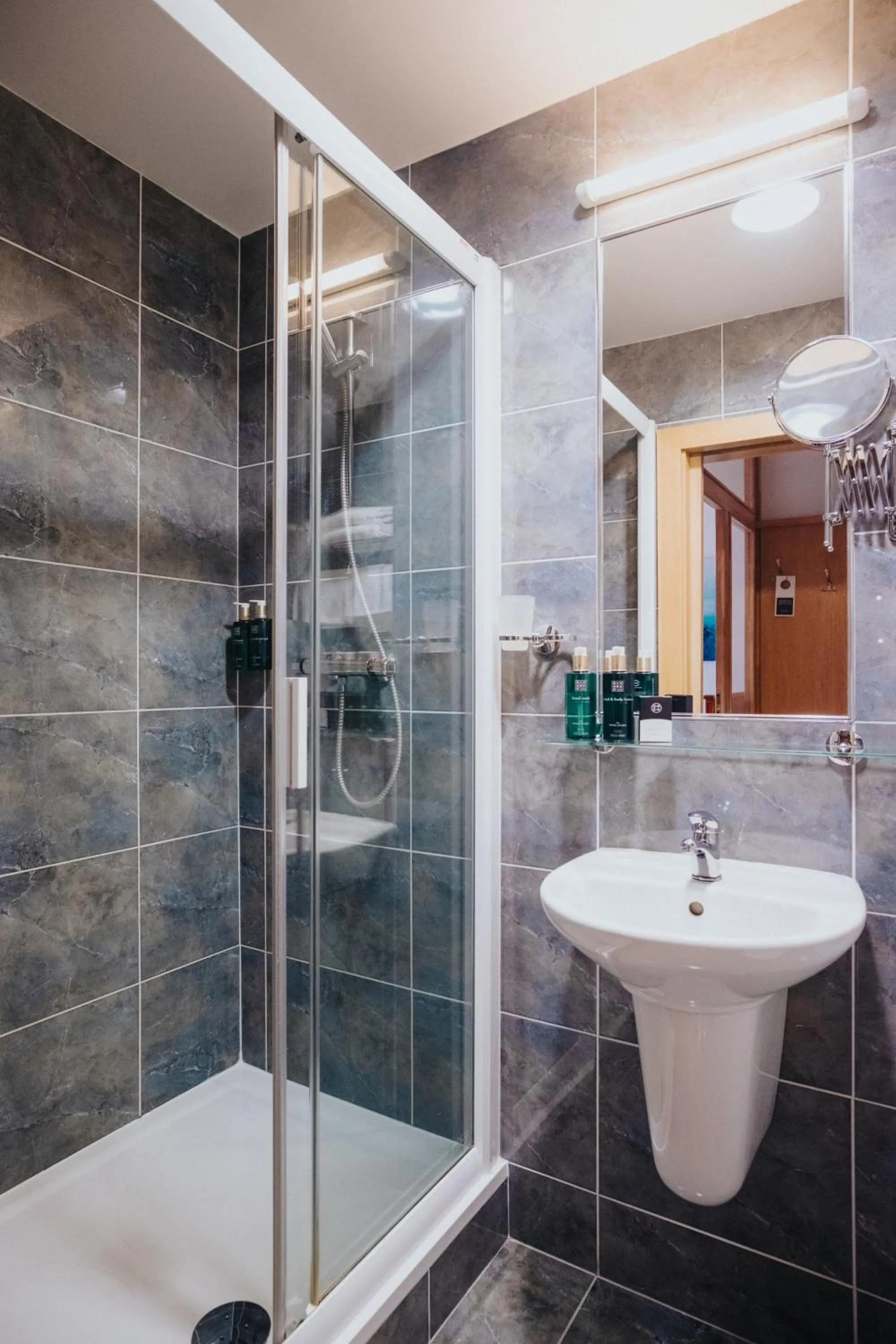 Shower in OREA Hotel Arigone Olomouc