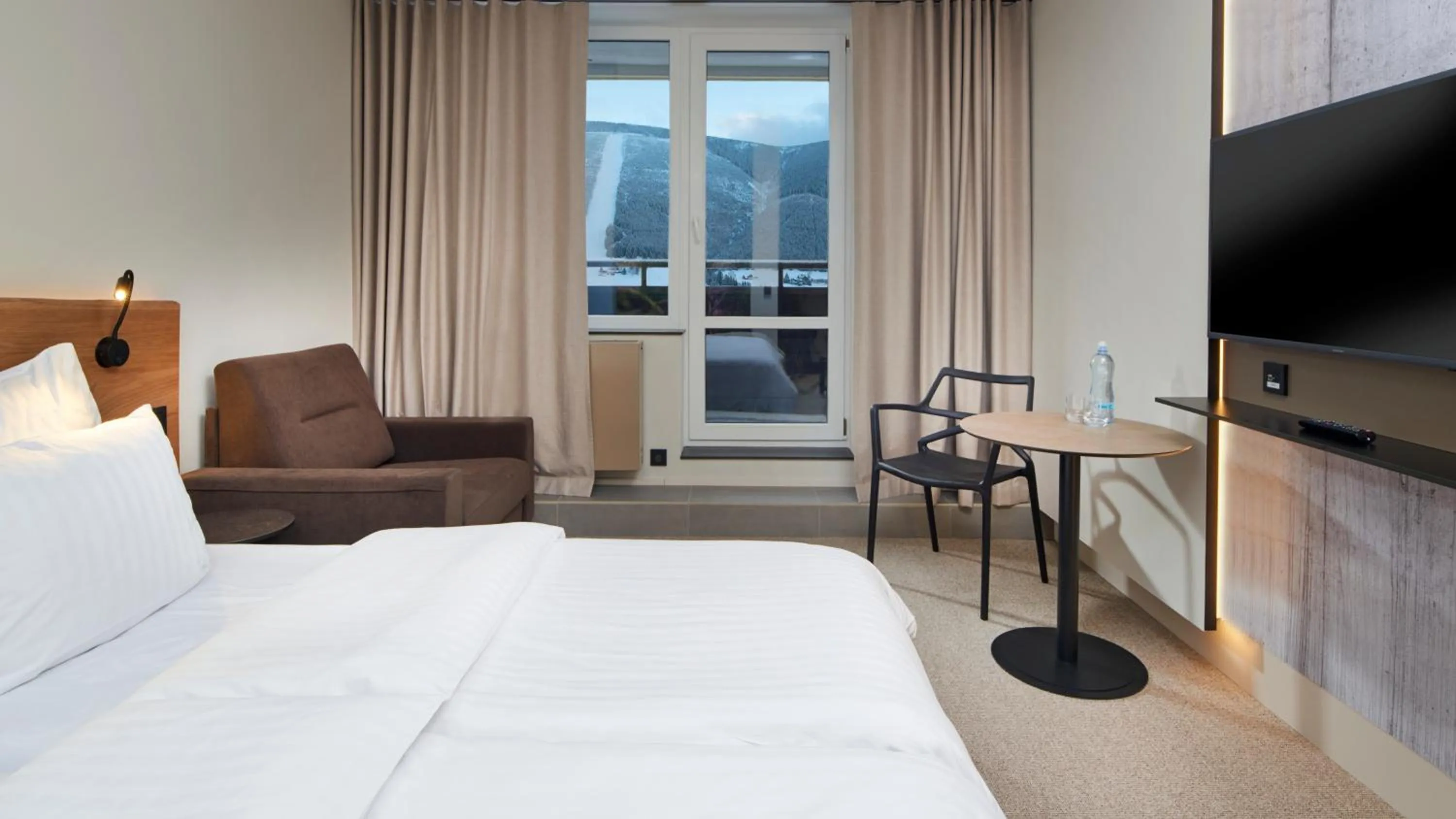 Bedroom, Bed in OREA Resort Horal Špindlerův Mlýn