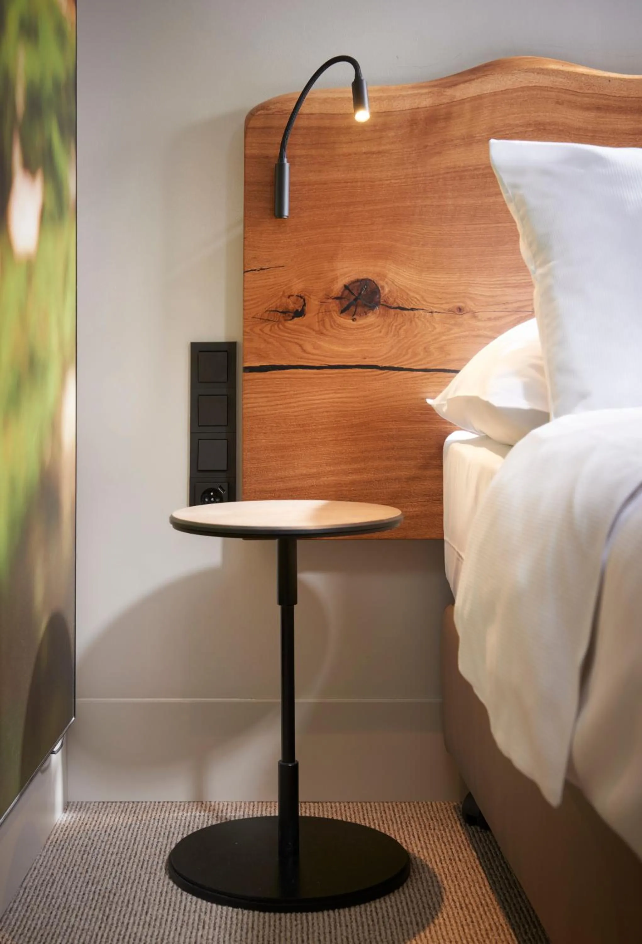 Decorative detail, Bed in OREA Resort Horal Špindlerův Mlýn