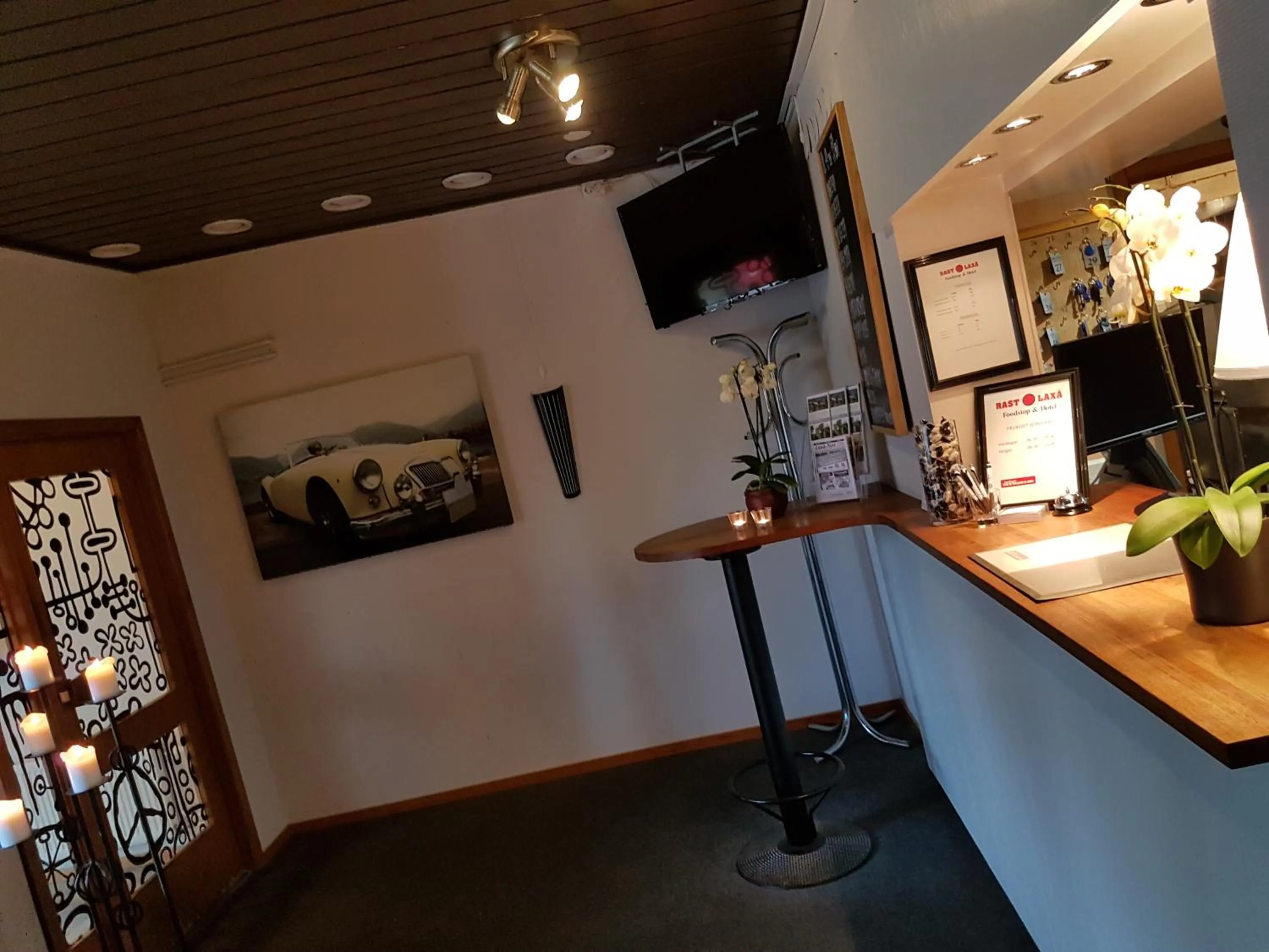 Lobby or reception in RastPunkt Laxå