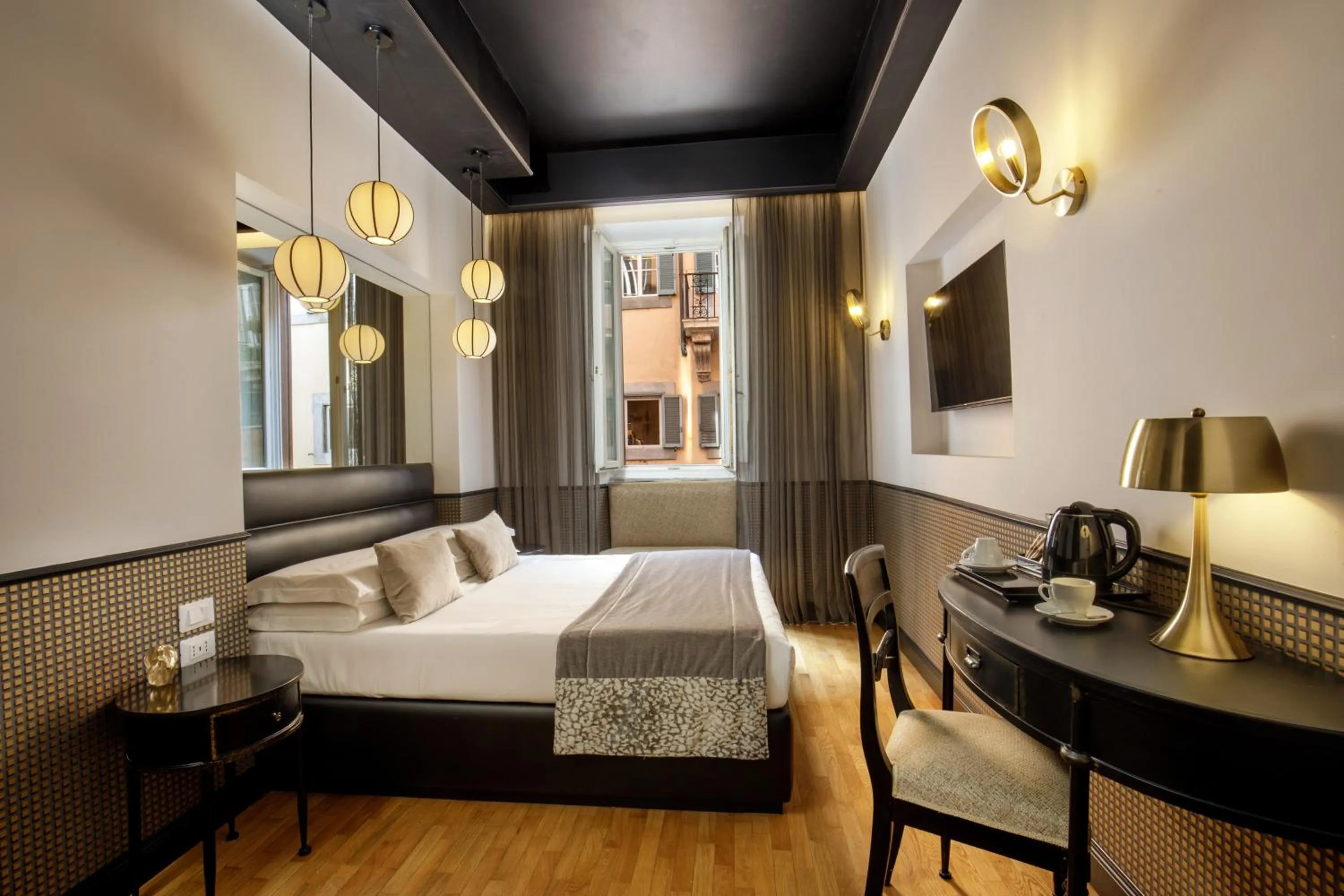 Bedroom, Bed in Relais Luxury Corso