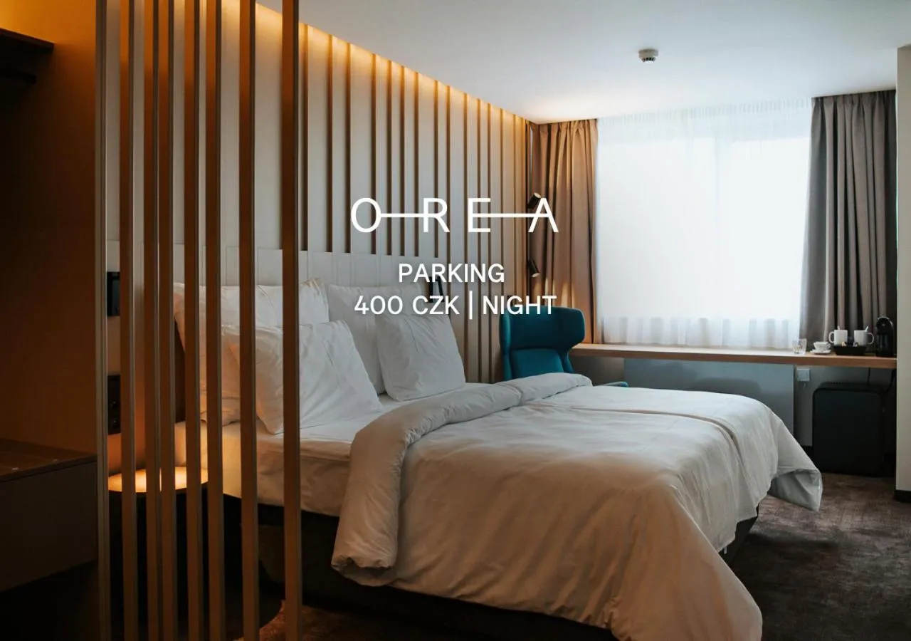 Bed in OREA Hotel Pyramida Praha