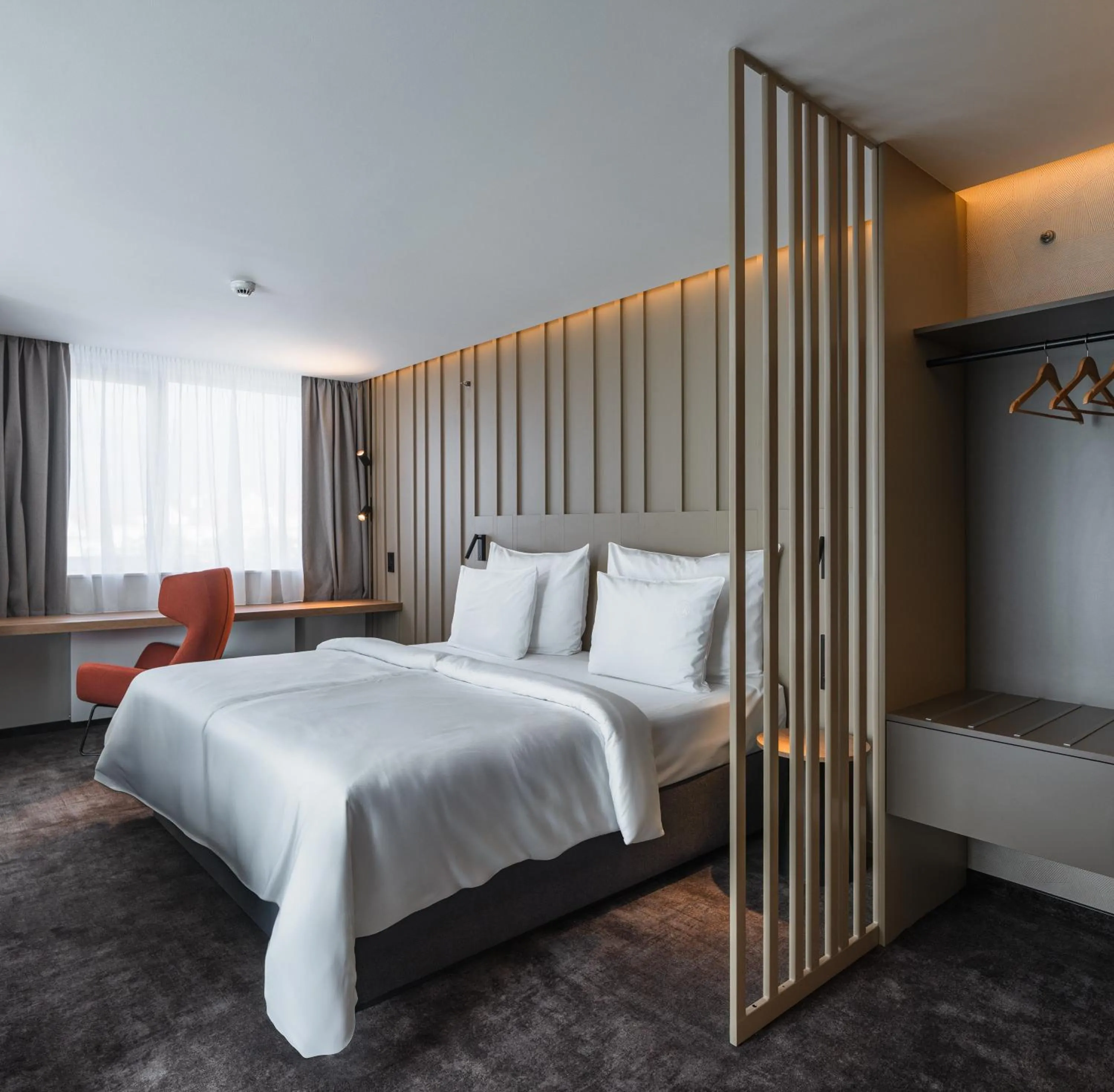 Bed in OREA Hotel Pyramida Praha