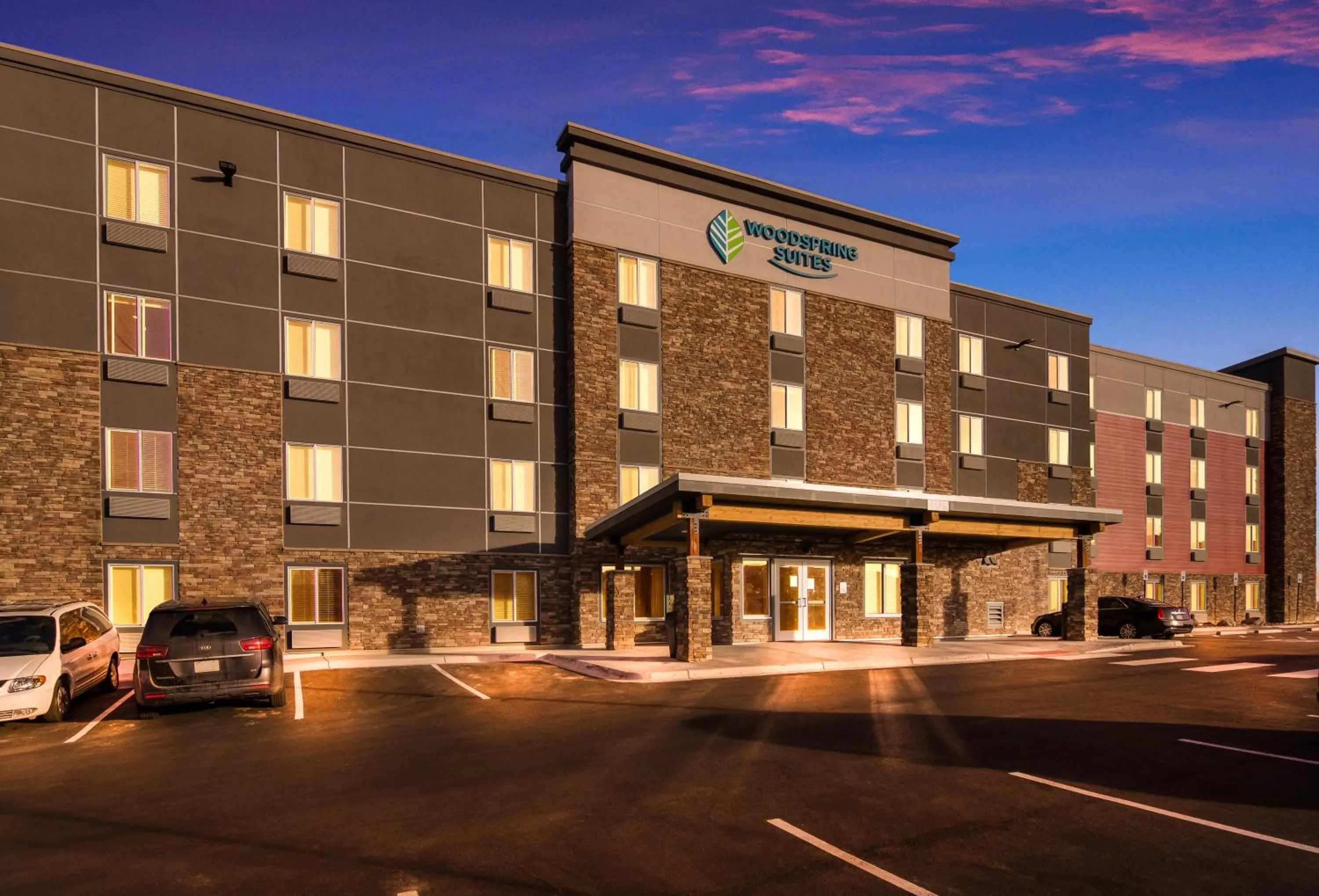 Property building in WoodSpring Suites Thornton-North Denver
