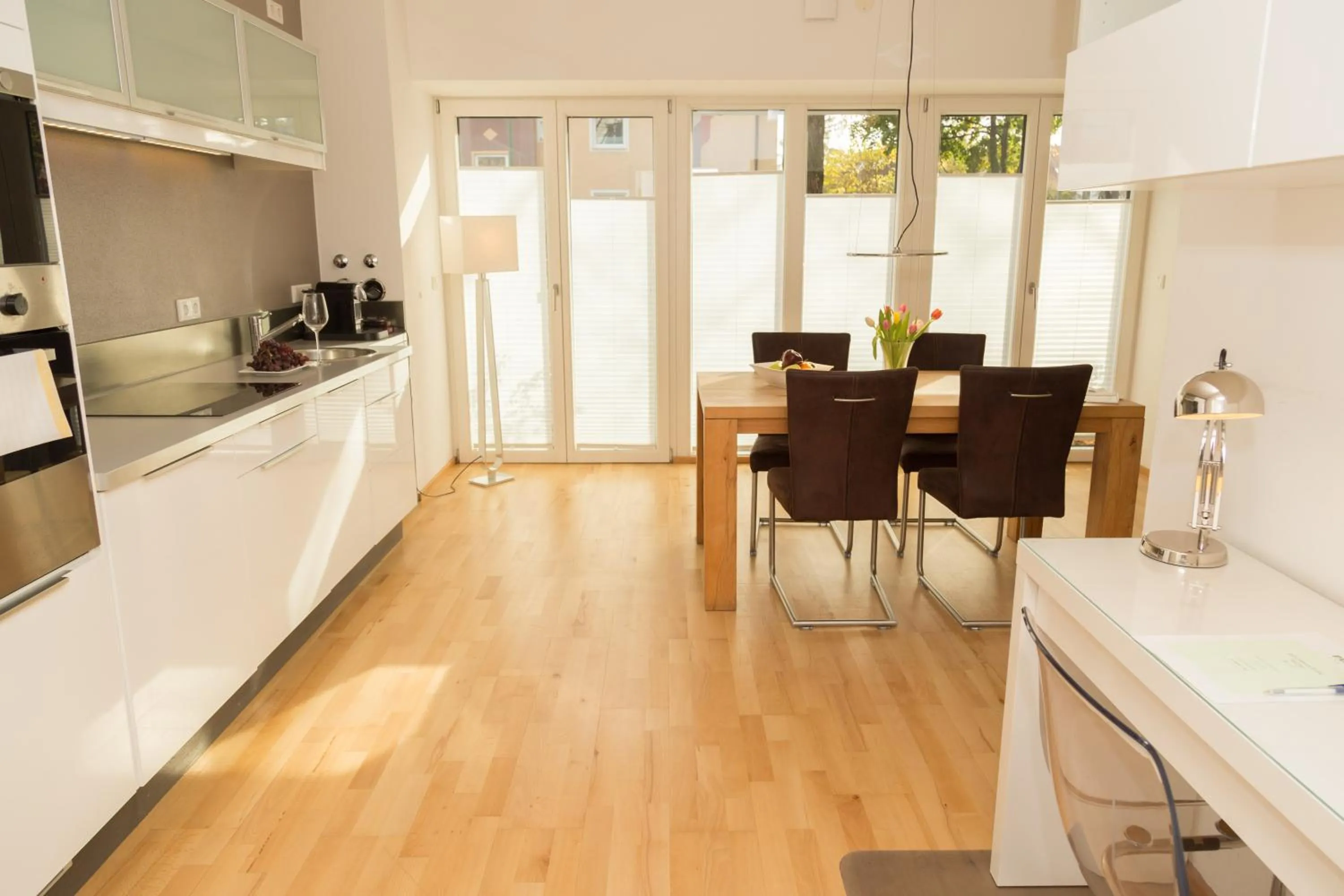 Kitchen or kitchenette in Paleo Finest Serviced Apartments