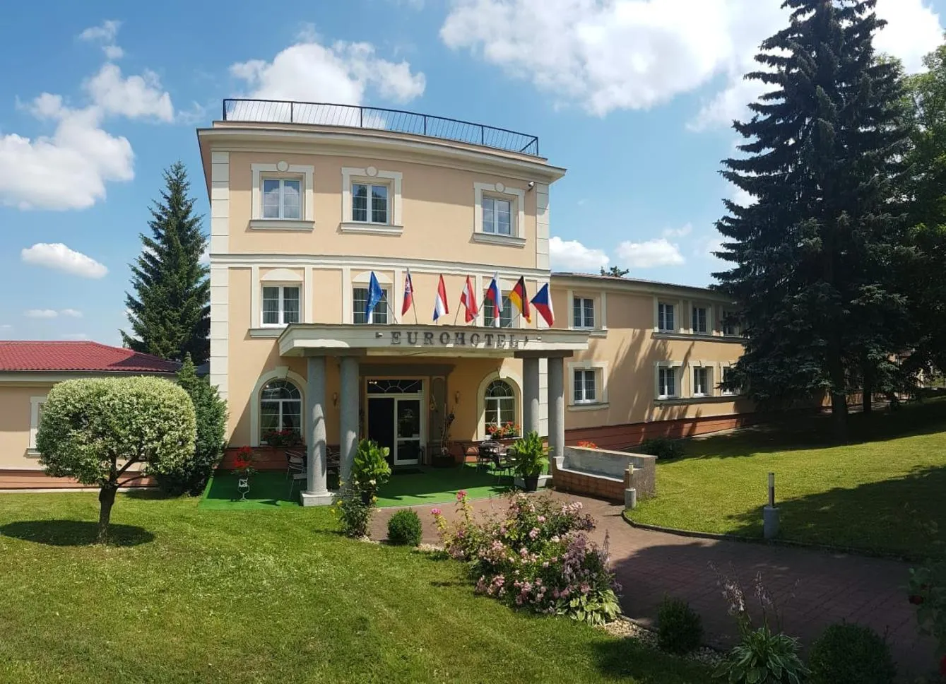 Facade/entrance in Eurohotel