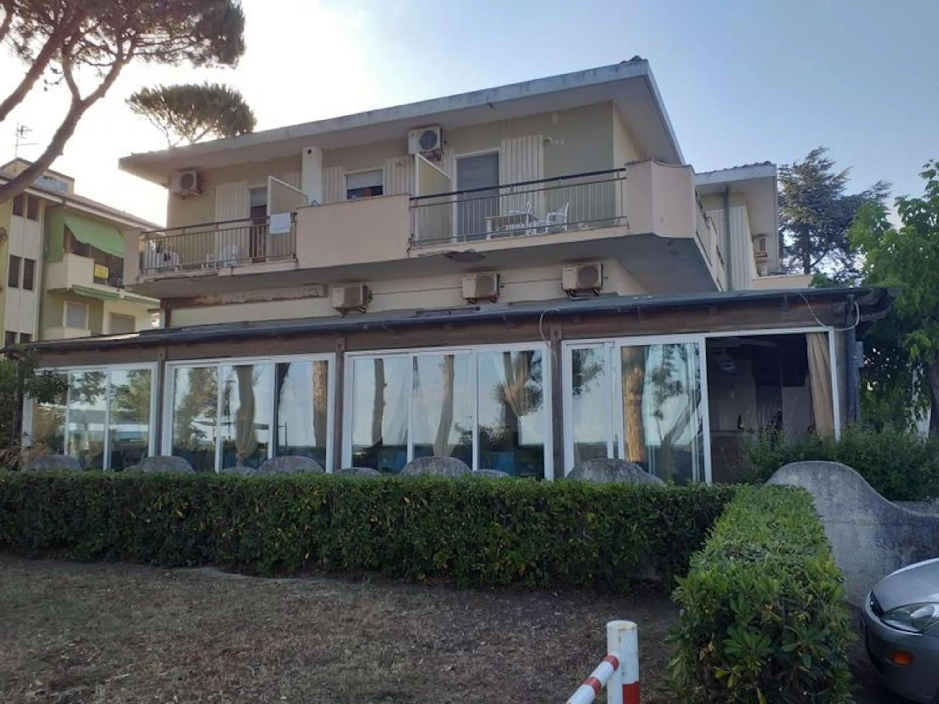 Property building in Spacious double room beside the sea