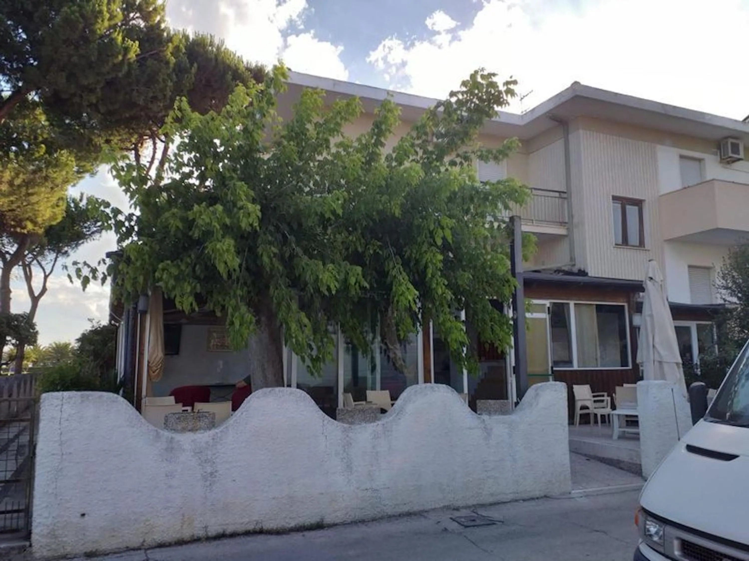 Property building in Spacious double room beside the sea