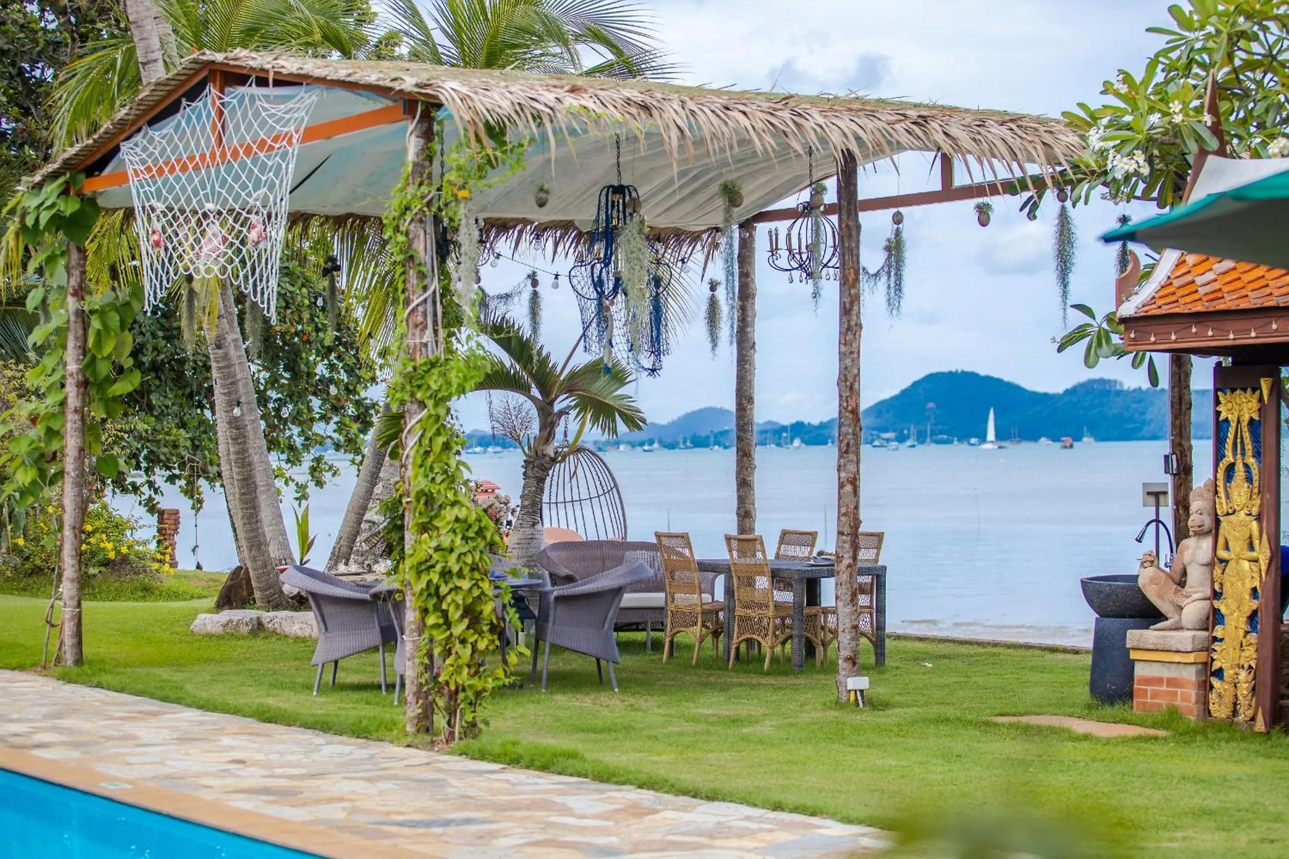 Seating area in Royal Thai Villa Phuket - SHA Extra Plus