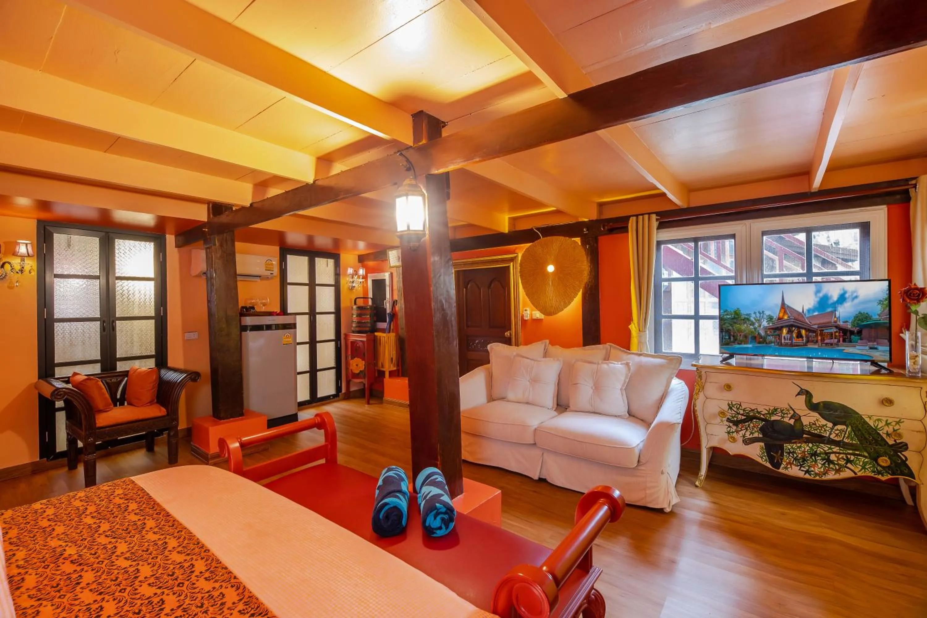 Seating area in Royal Thai Villa Phuket - SHA Extra Plus