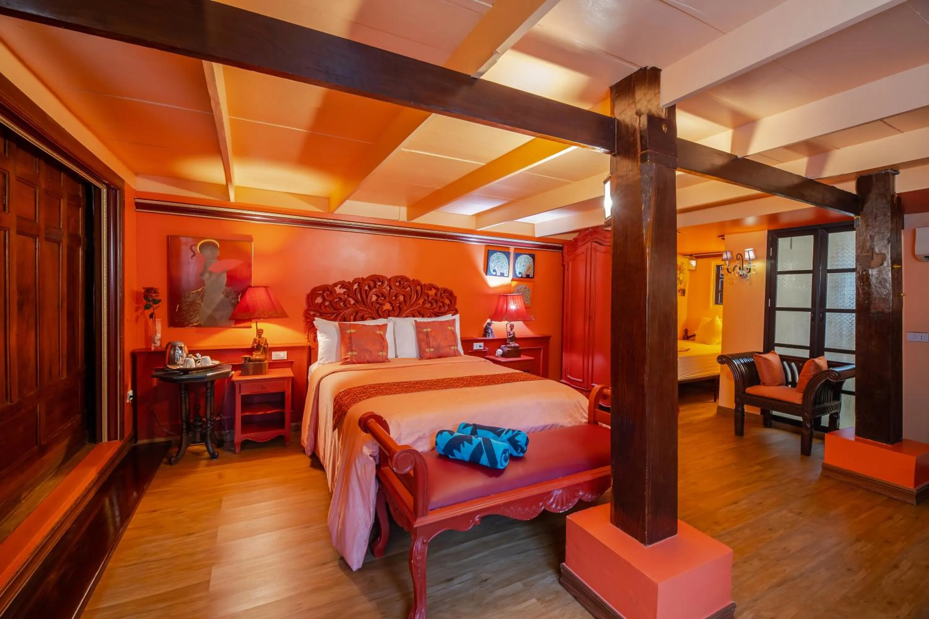 Bedroom, Bed in Royal Thai Villa Phuket - SHA Extra Plus