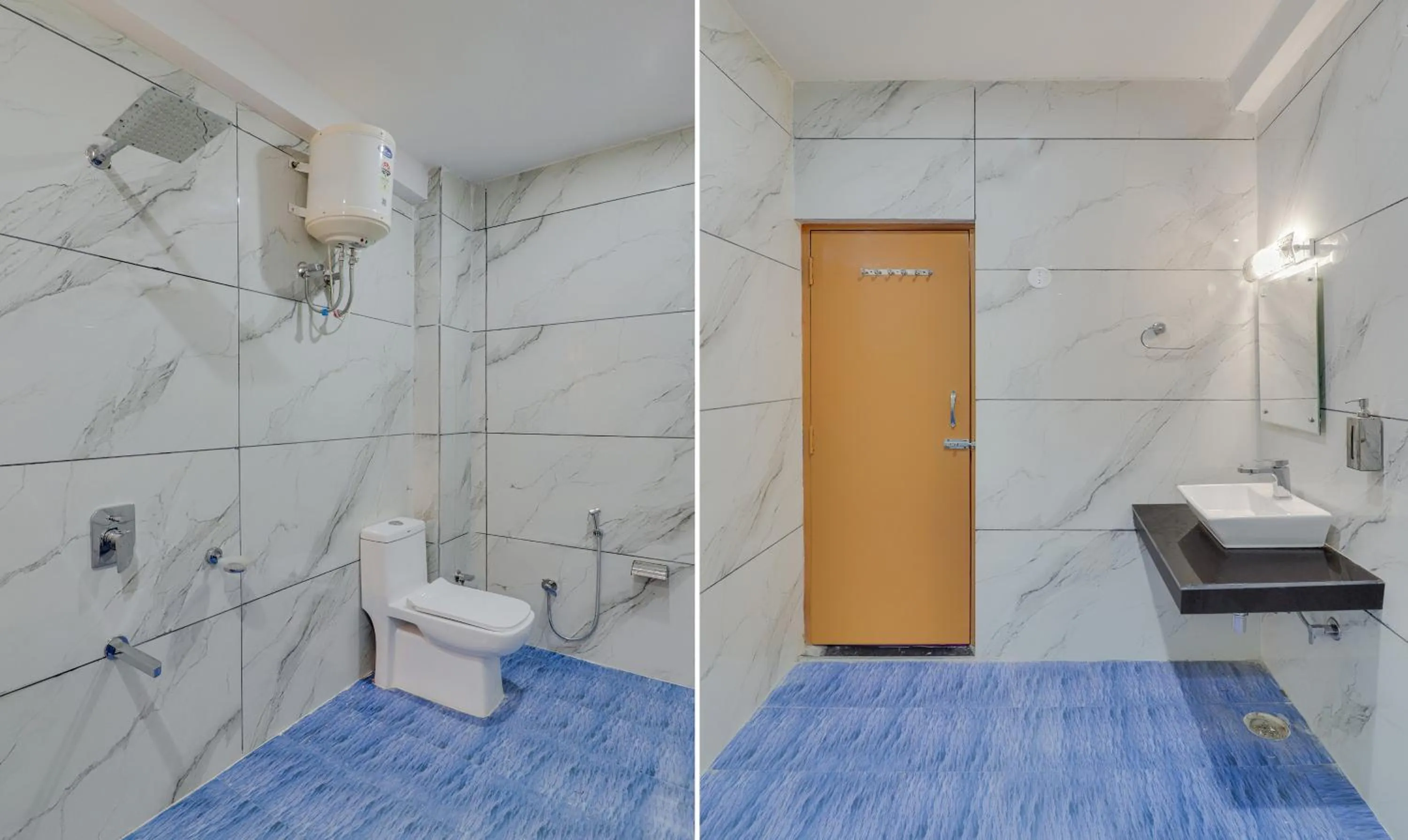 Toilet in Treebo Tropical Roots, Bhupatwala Haridwar