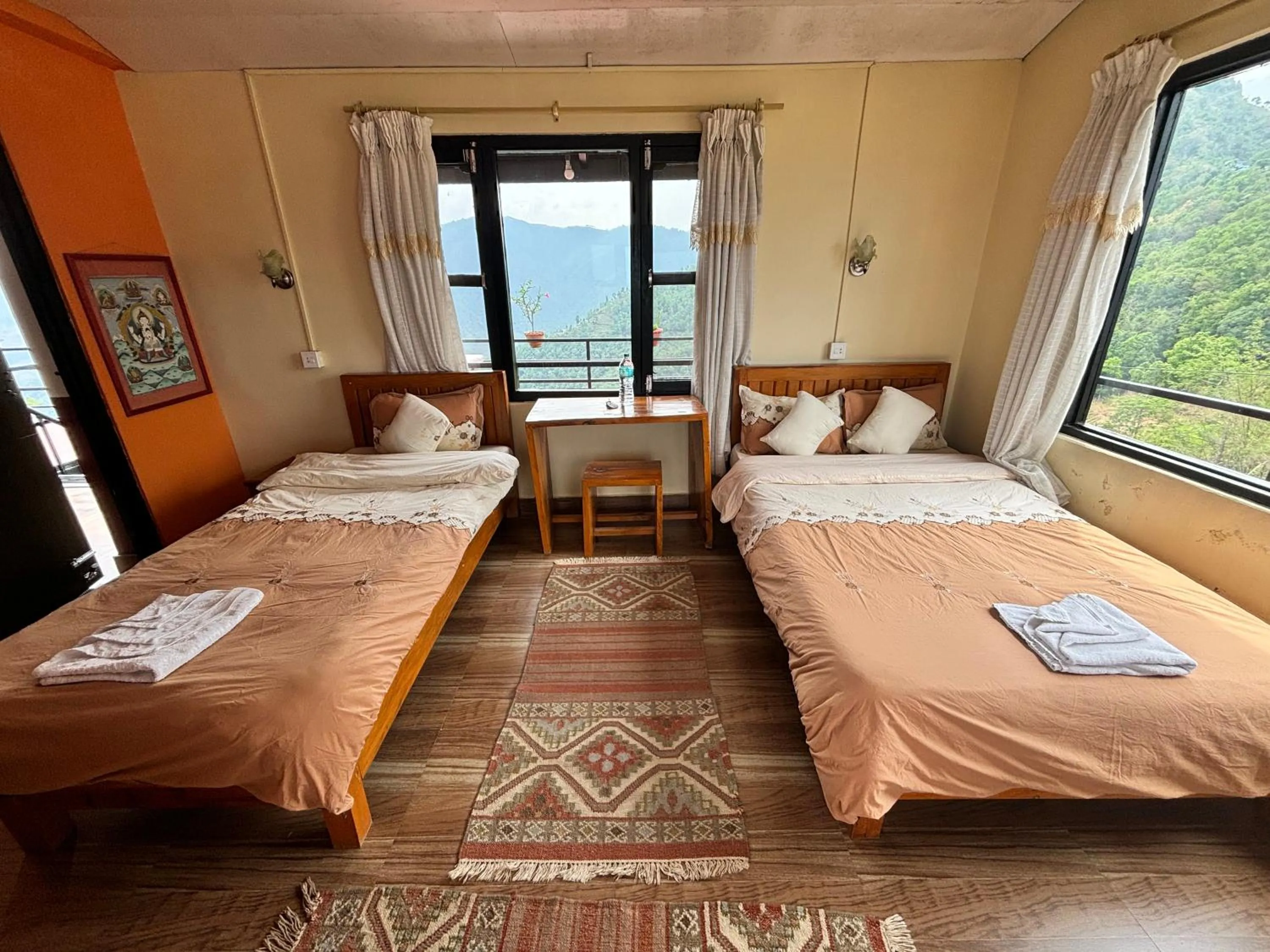 Bed in Siddhartha Garden Ayurveda