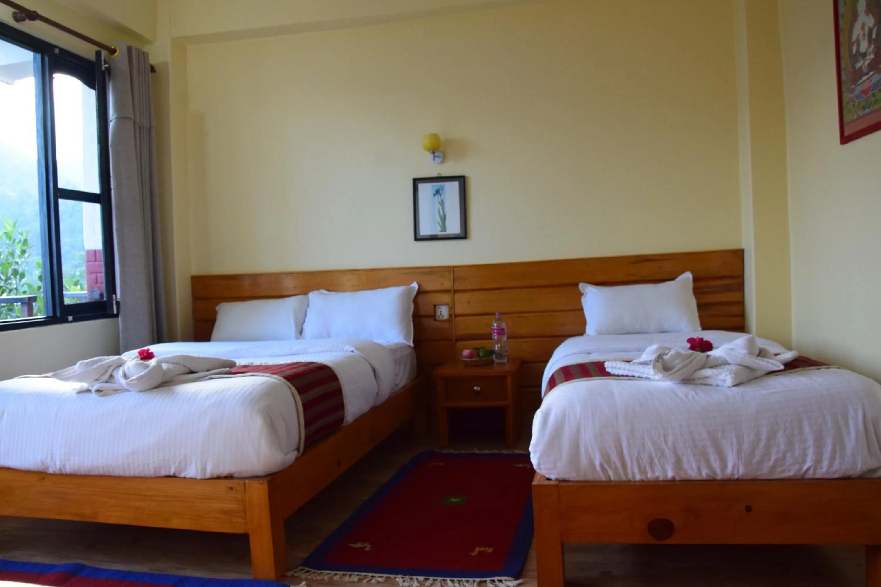 Bed in Siddhartha Garden Ayurveda